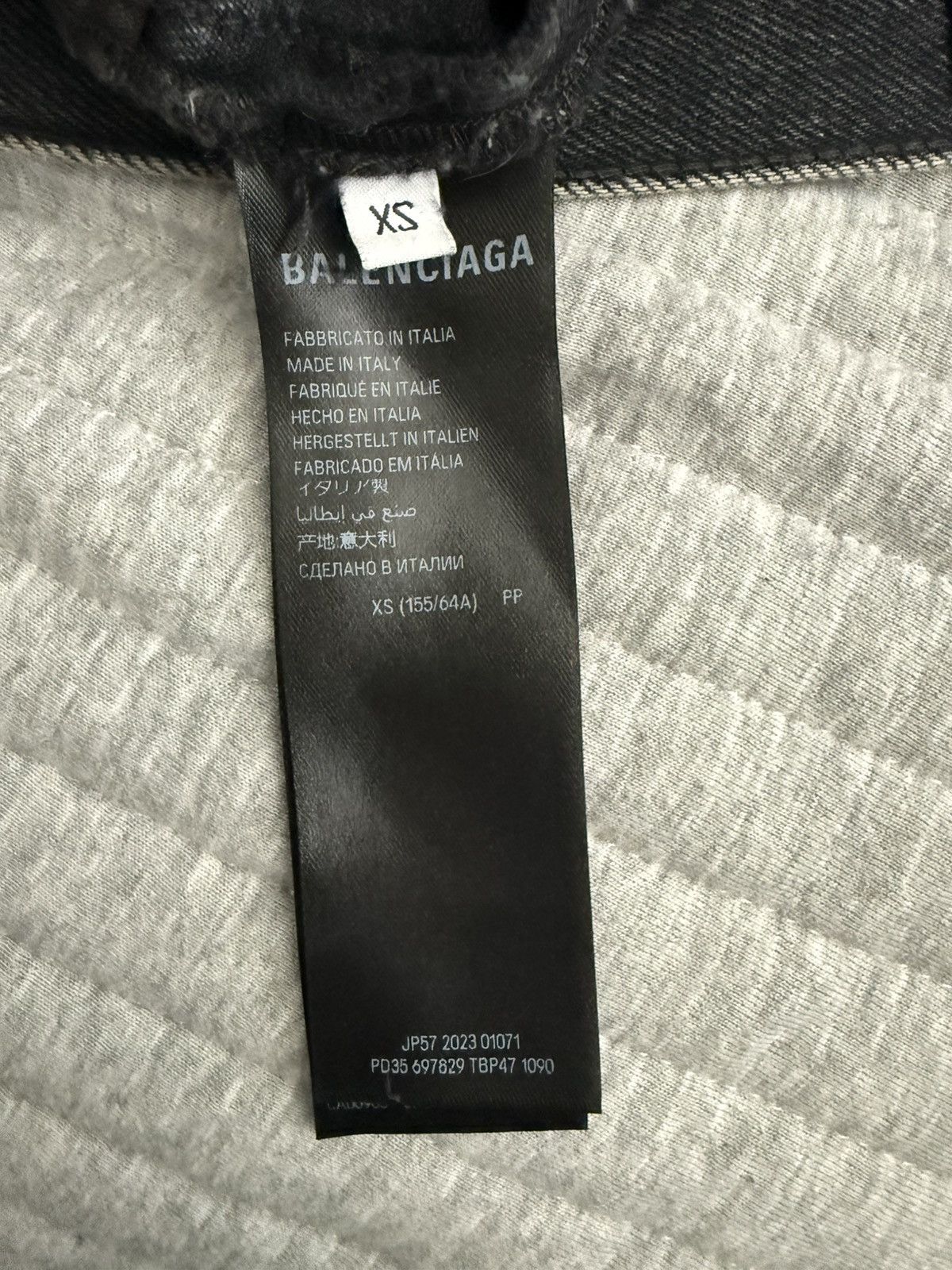 Balenciaga Balenciaga FW22 Lost Tape Flared Denim Size US 32 / EU 48 - 5 Thumbnail