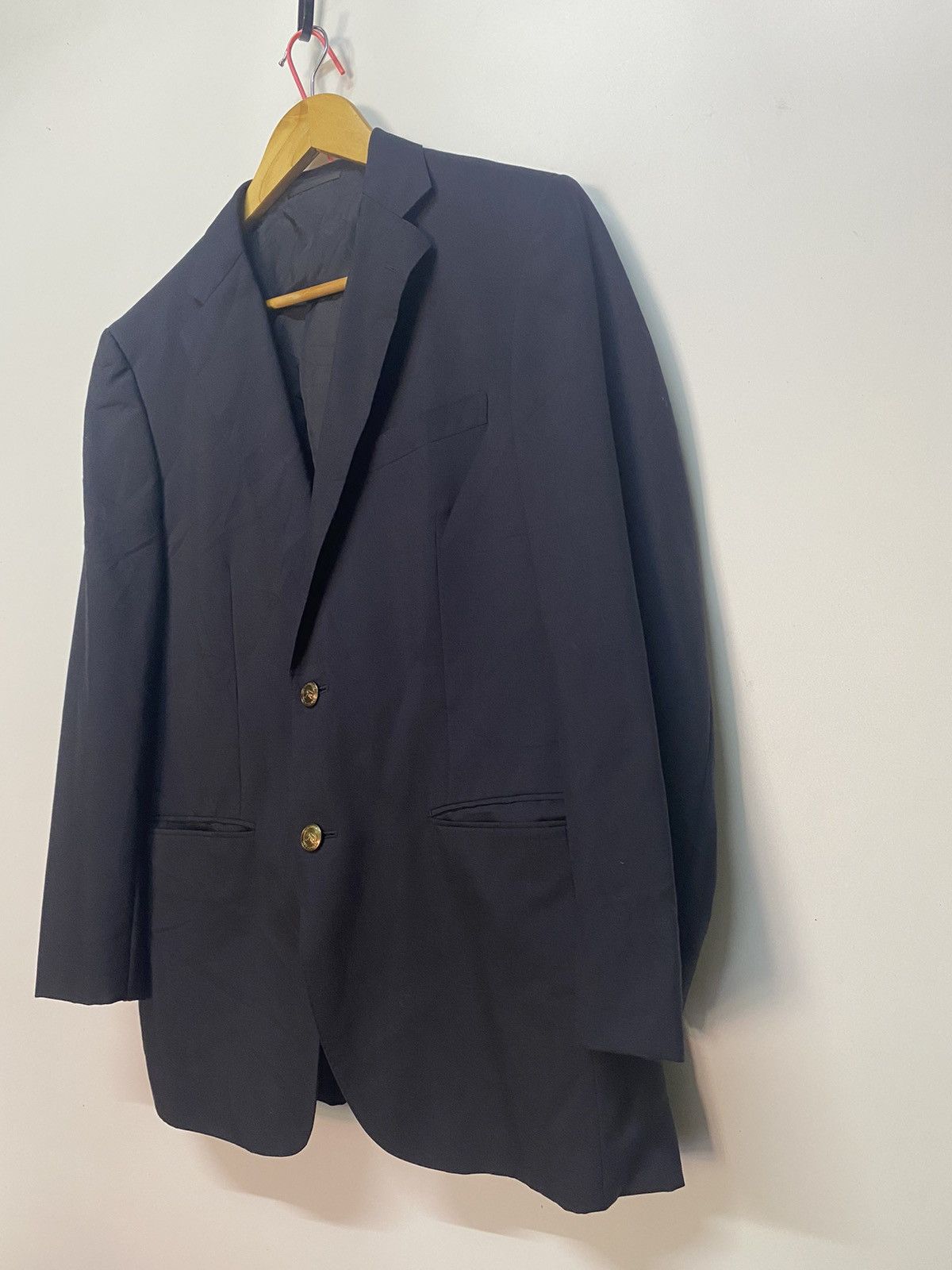 Burberry × Designer × Vintage Vintage Burberry London Blazer Coat Jacket Size US L / EU 52-54 / 3 - 4 Thumbnail