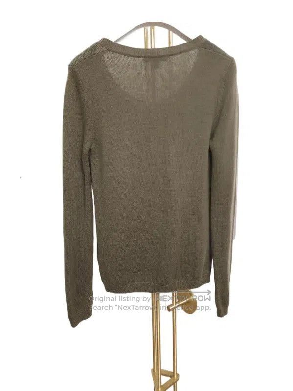 Burberry Burberry Green Wool Check Knit Sweater. Size XS / US 0-2 / IT 36-38 - 2 Thumbnail