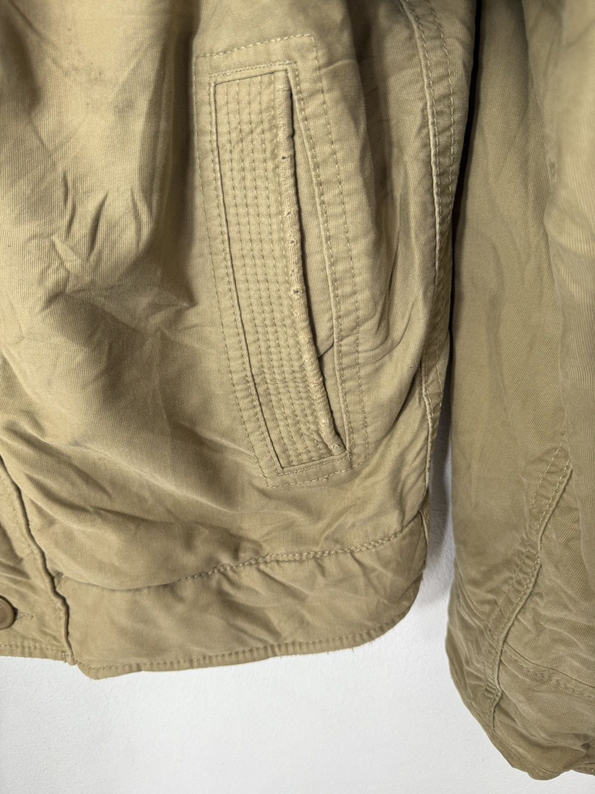 Abercrombie & Fitch ABERCROMBIE & FITCH NEW YORK MILITARY STYLE HEAVY COAT Size US M / EU 48-50 / 2 - 4 Thumbnail