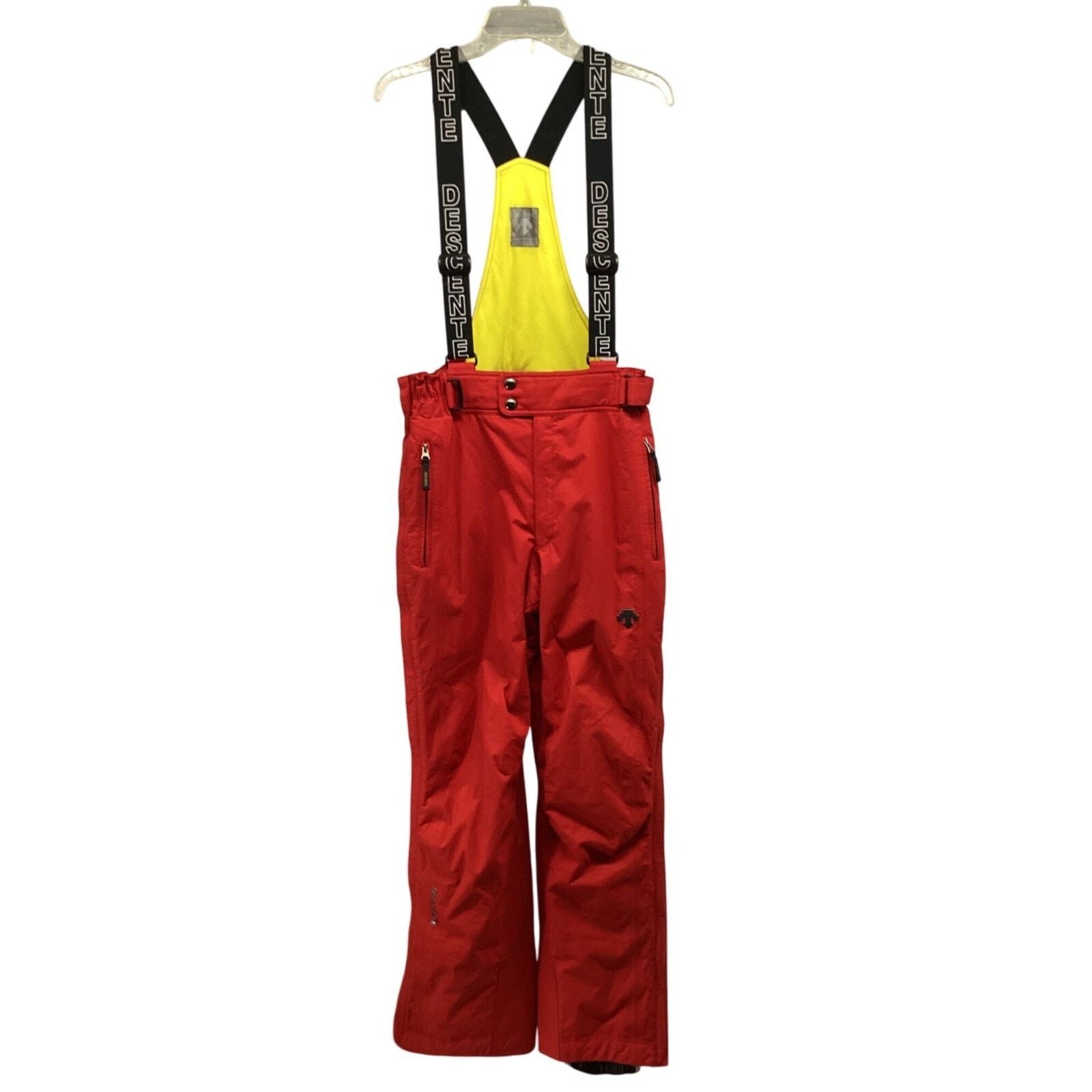 Descente Descente Vintage Red Ski Snowboard Overalls Pants 36x30 Size US 36 / EU 52 - 1 Thumbnail