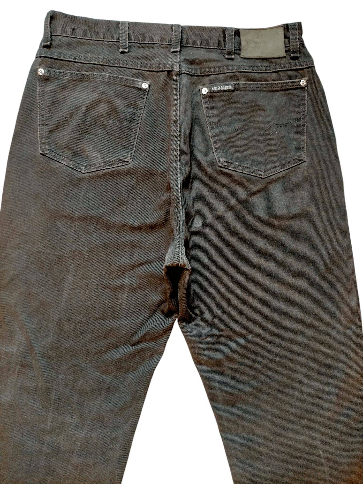 Harley Davidson Harley Davidson Black Baggy Jeans Made in usa Size US 34 / EU 50 - 9 Thumbnail