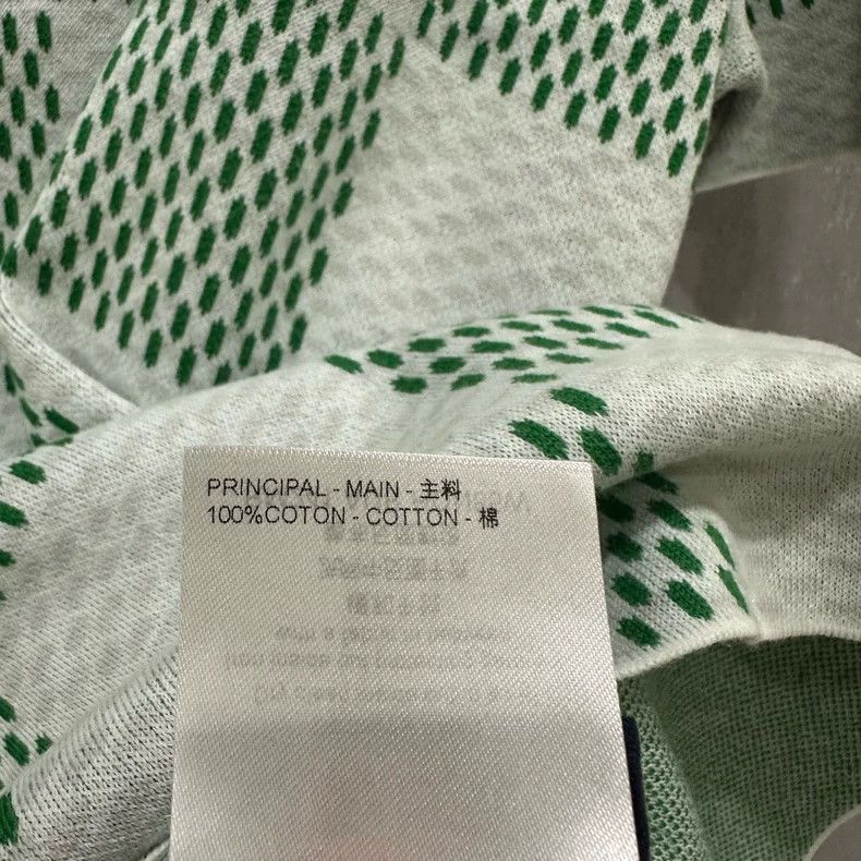 Louis Vuitton Louis Vuitton White and green checkerboard short sleeve Size US XL / EU 56 / 4 - 6 Thumbnail
