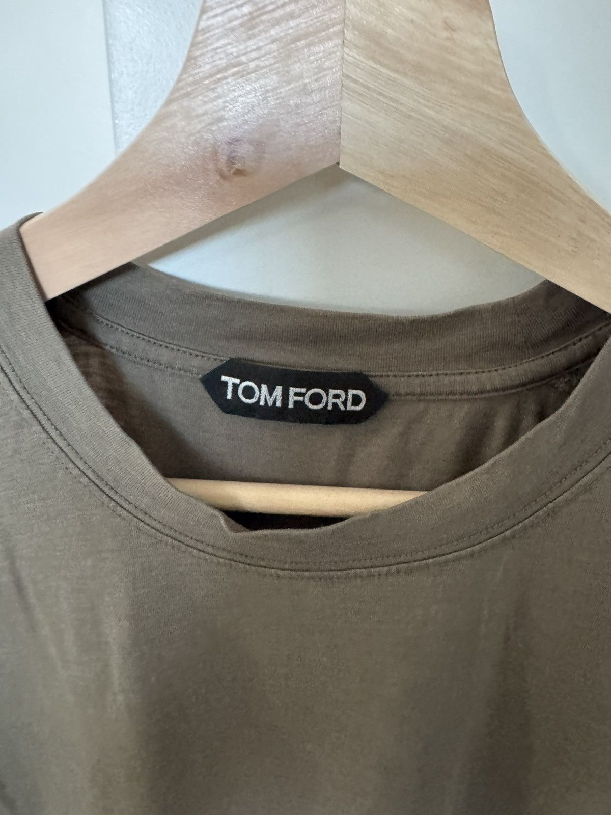 Tom Ford Tom Ford Tee Sz 52 - Dark Olive Size US L / EU 52-54 / 3 - 2 Thumbnail