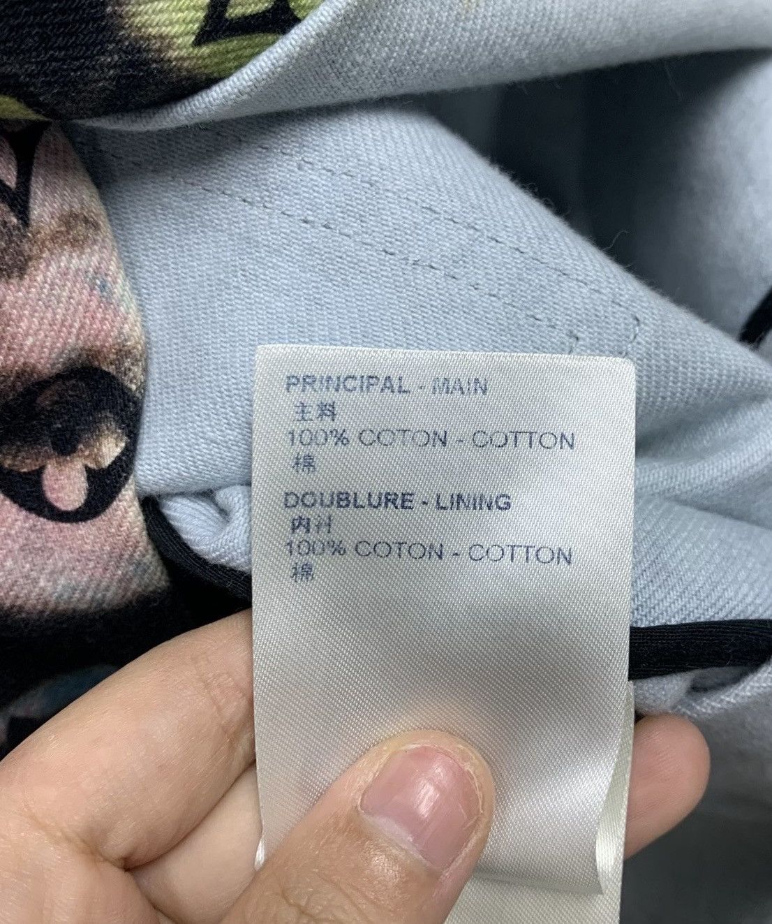 Louis Vuitton Louis Vuitton 4L Printed Monogram Long Sleeve Denim Overcoat Size US XXL / EU 58 / 5 - 11 Thumbnail