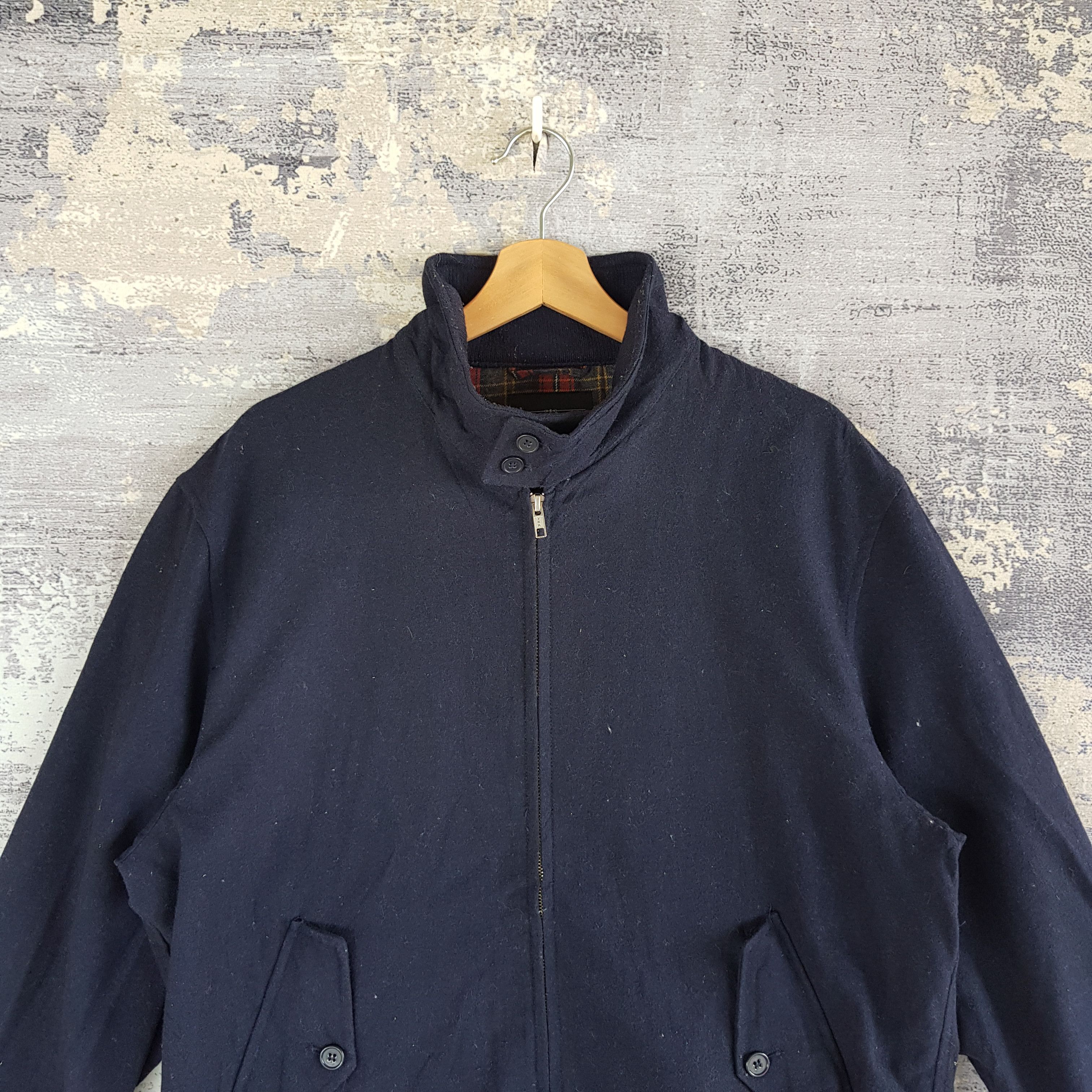 Japanese Brand × Vintage Vintage Chester Bros Zipper Jacket Varsity Wool Jacket Size US M / EU 48-50 / 2 - 2 Thumbnail