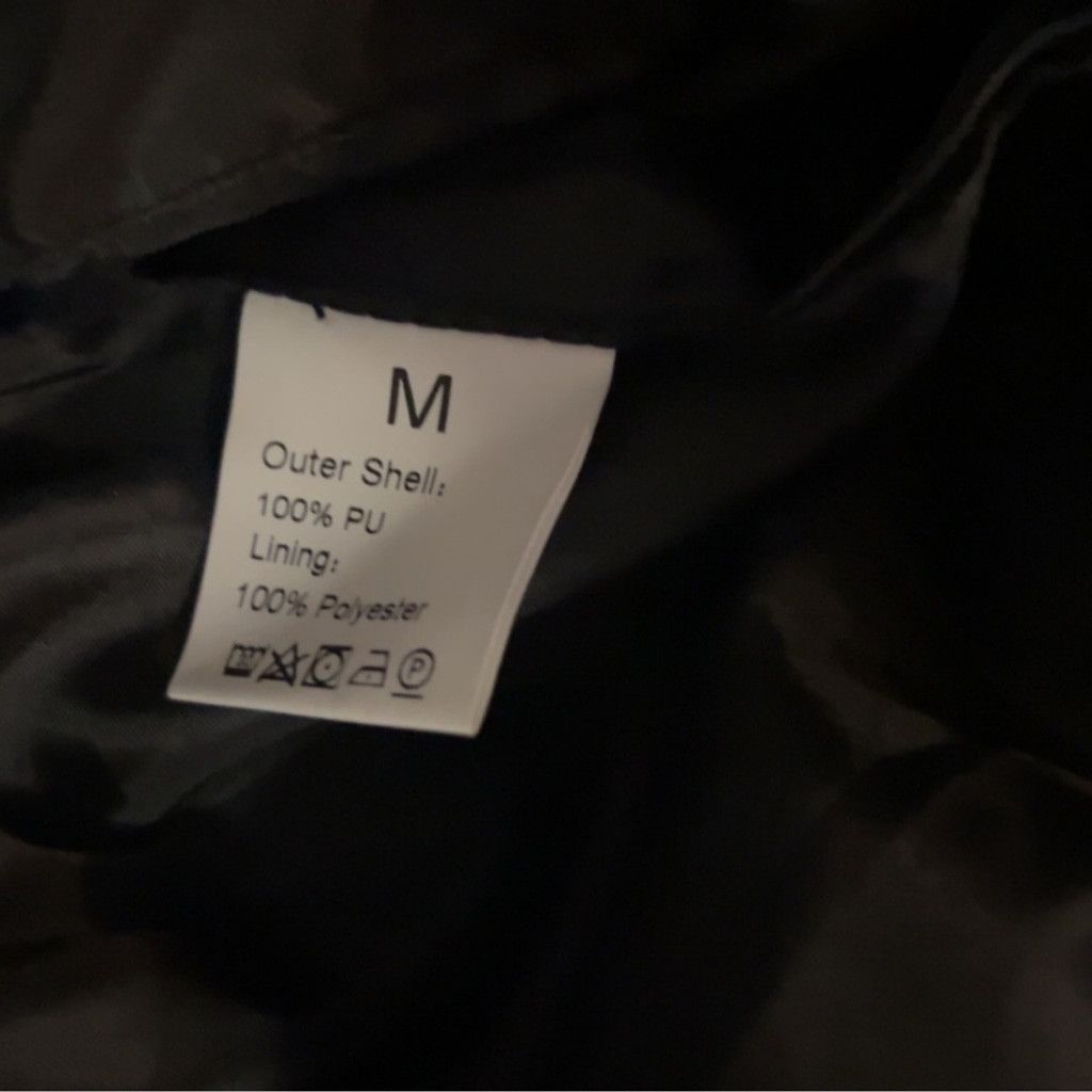 The Unbranded Brand Leather Black Racing Style Men's Jacket Size US M / EU 48-50 / 2 - 9 Thumbnail
