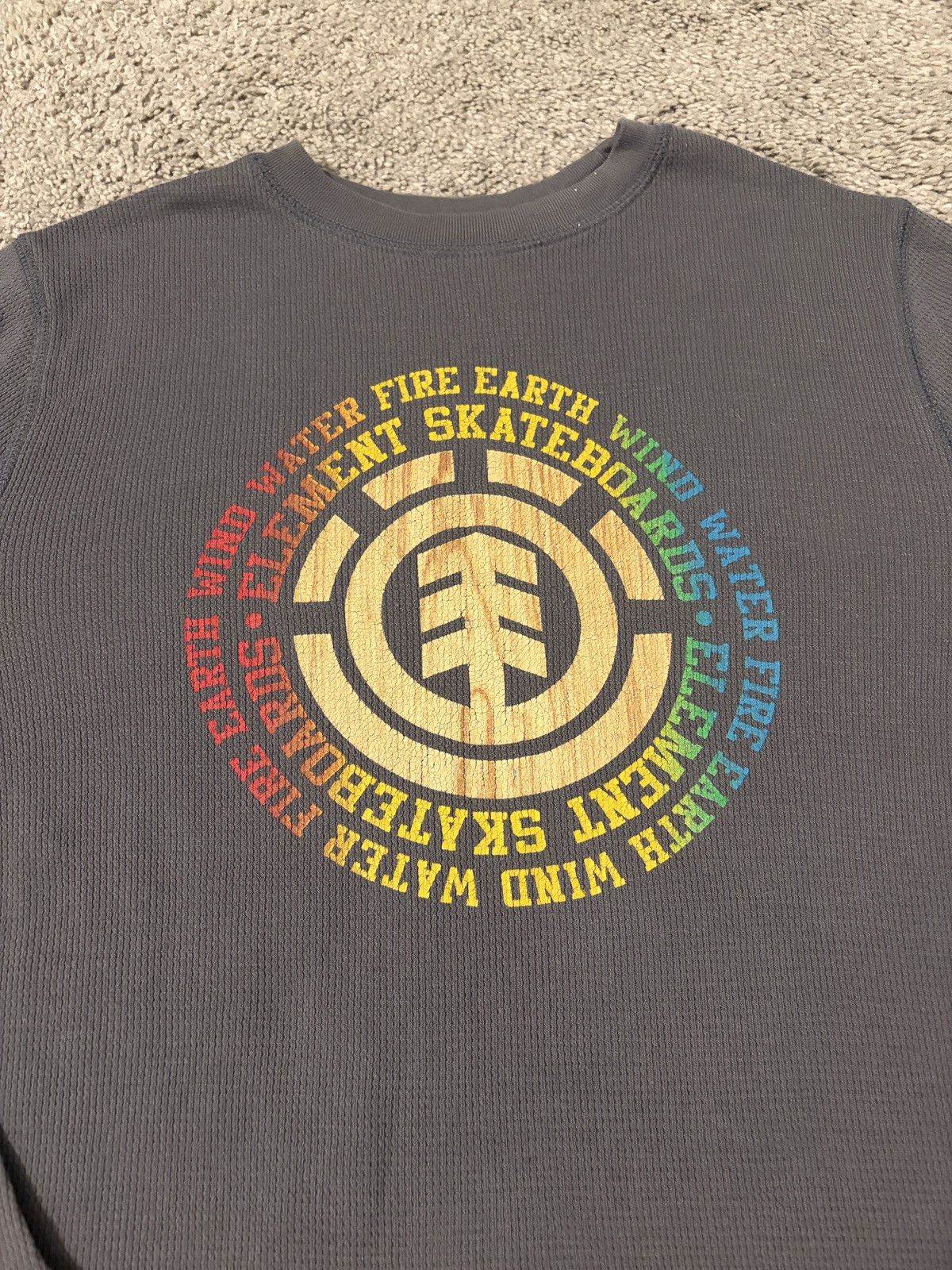Element Vintage Y2K Element Skateboards Graphic Thermal Shirt Size S Size US S / EU 44-46 / 1 - 1 Thumbnail