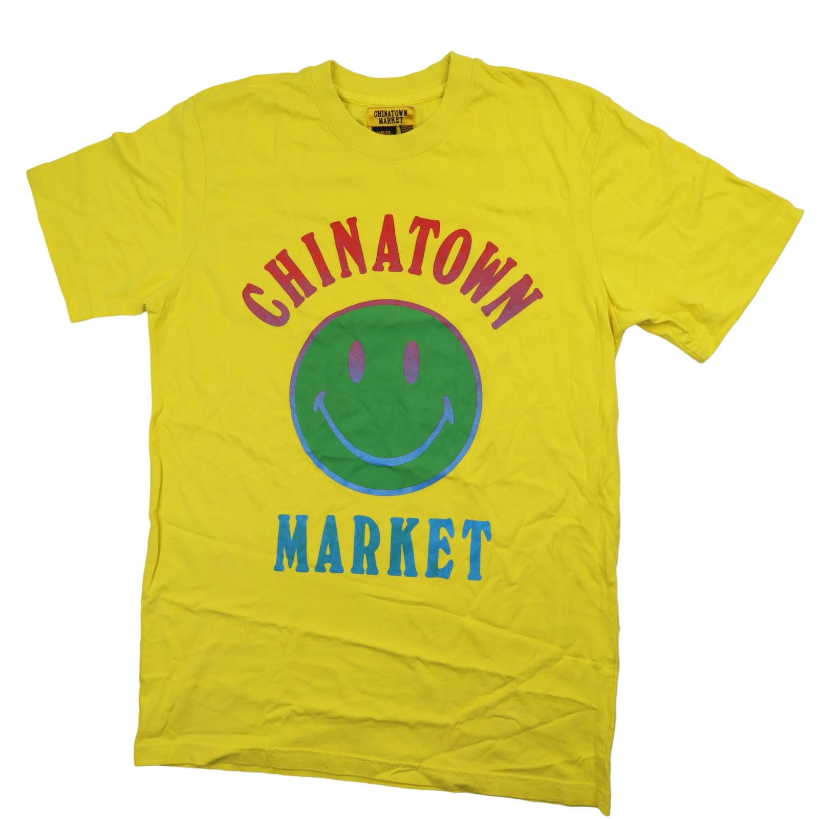 Market Chinatown Market x Smiley Original Graphic Spellout T Shirt Size US M / EU 48-50 / 2 - 1 Thumbnail