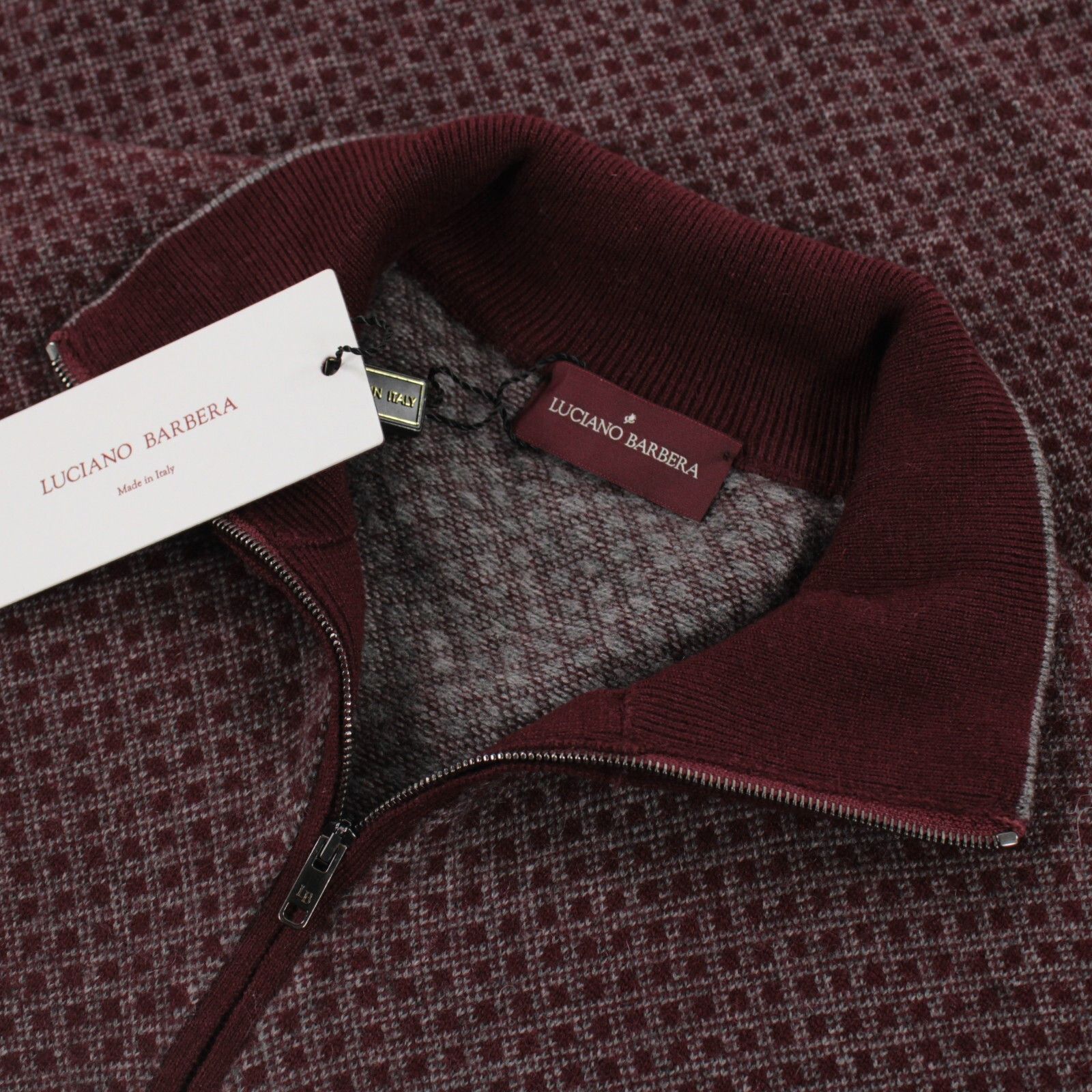 Luciano Barbera Sweater Size US L in Red