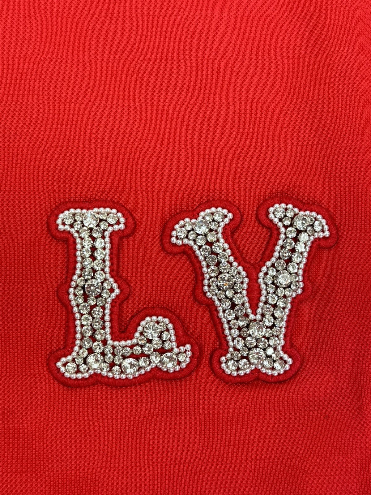 Louis Vuitton CRYSTAL PATCH LOGO T-SHIRT 1AFJEG Size US XXL / EU 58 / 5 - 5 Thumbnail