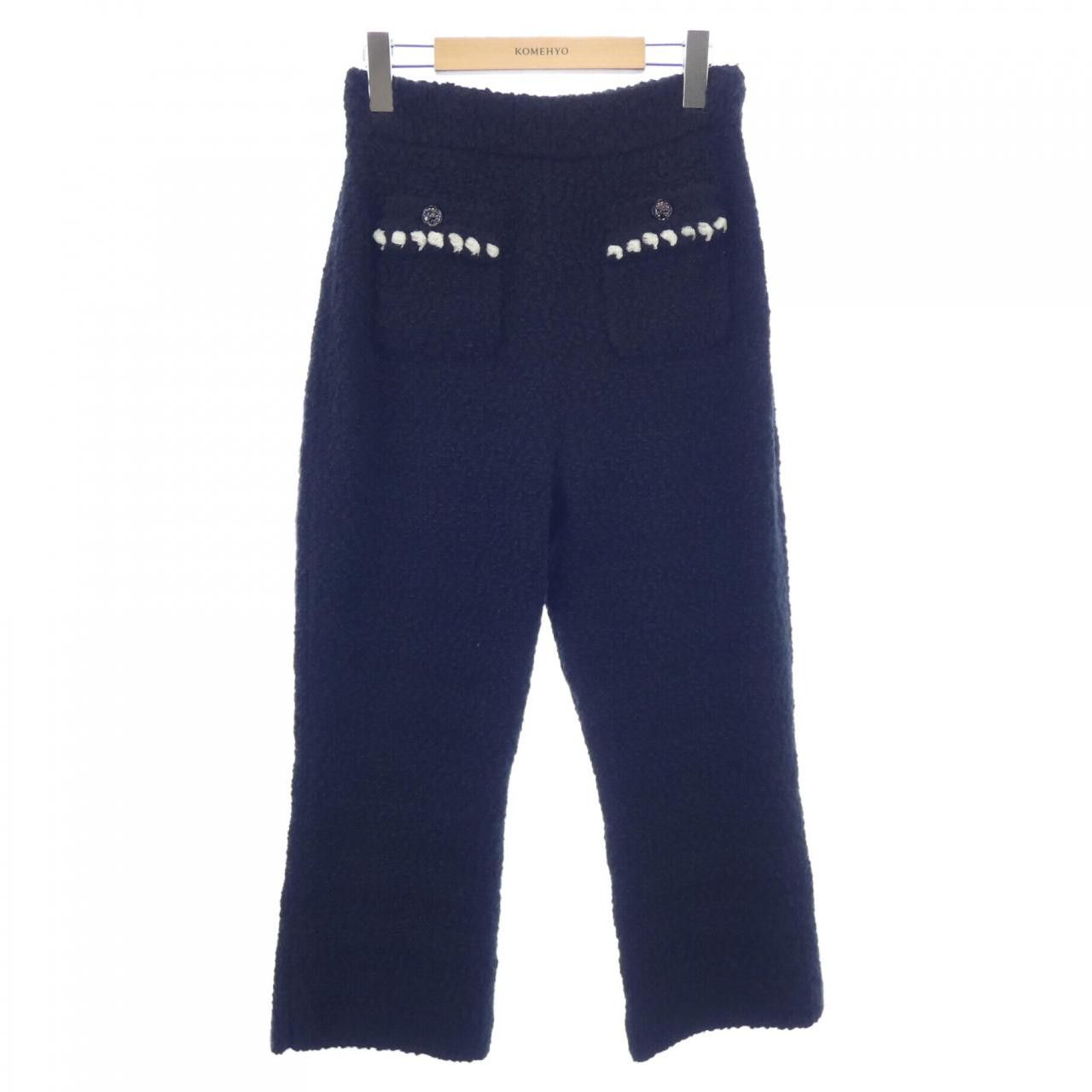 Chanel Chanel Chanel P73538K10569 Cashmere Blend Pants Others Pants P73538K10569 DUTY FREE for USA Size ONE SIZE - 1 Thumbnail
