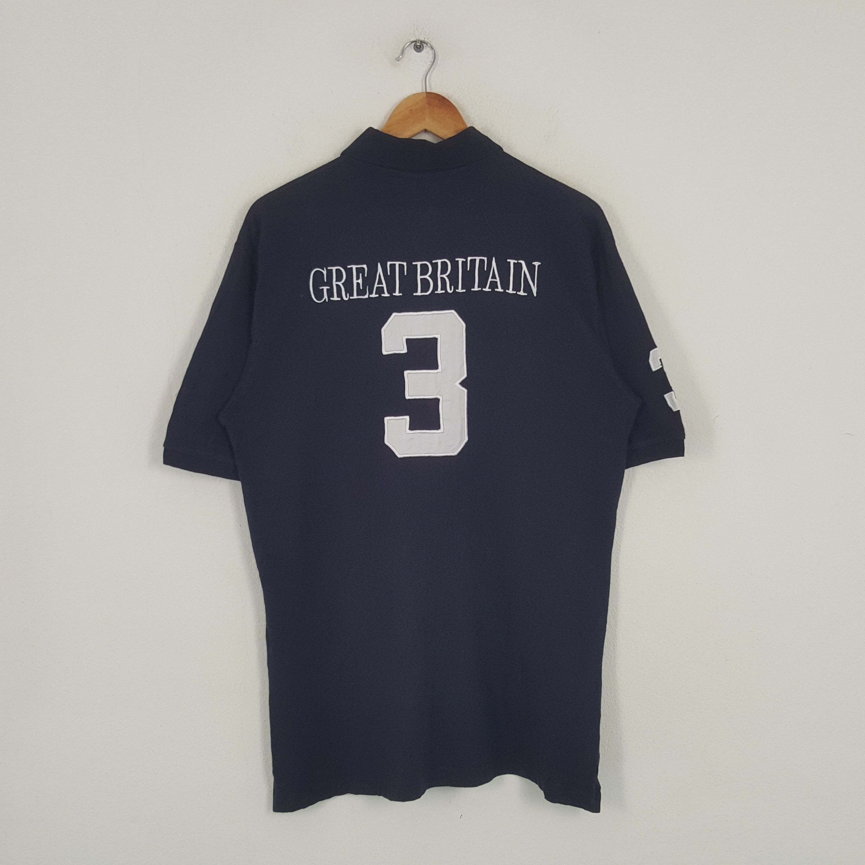 Polo Ralph Lauren × Vintage Vintage Polo by Ralph Lauren Luxury Great Britain Polos Size US M / EU 48-50 / 2 - 3 Thumbnail
