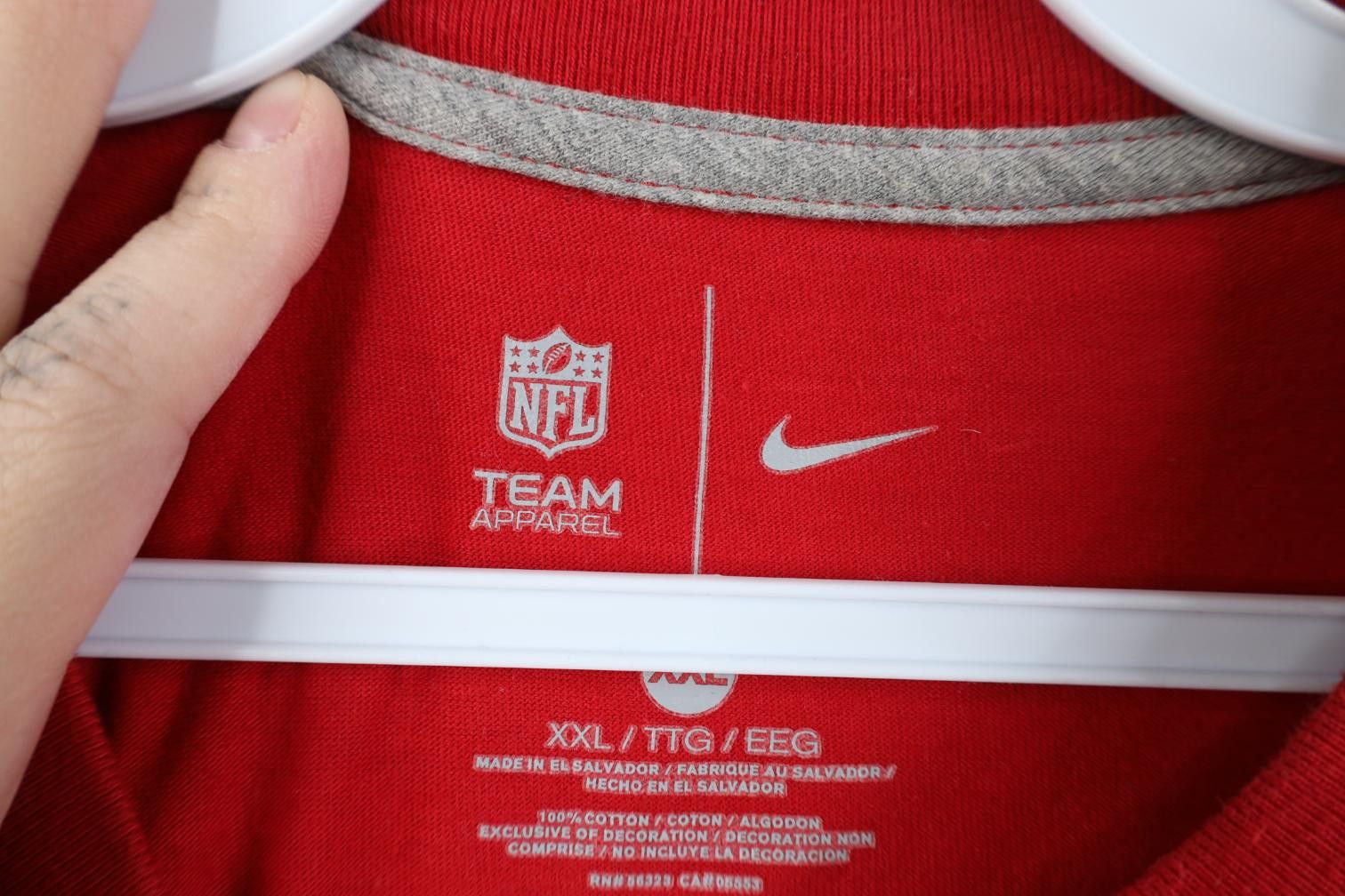 Nike Nike NFL Just Do It Atlanta Falcons Short Sleeve T-Shirt Size US XXL / EU 58 / 5 - 10 Thumbnail