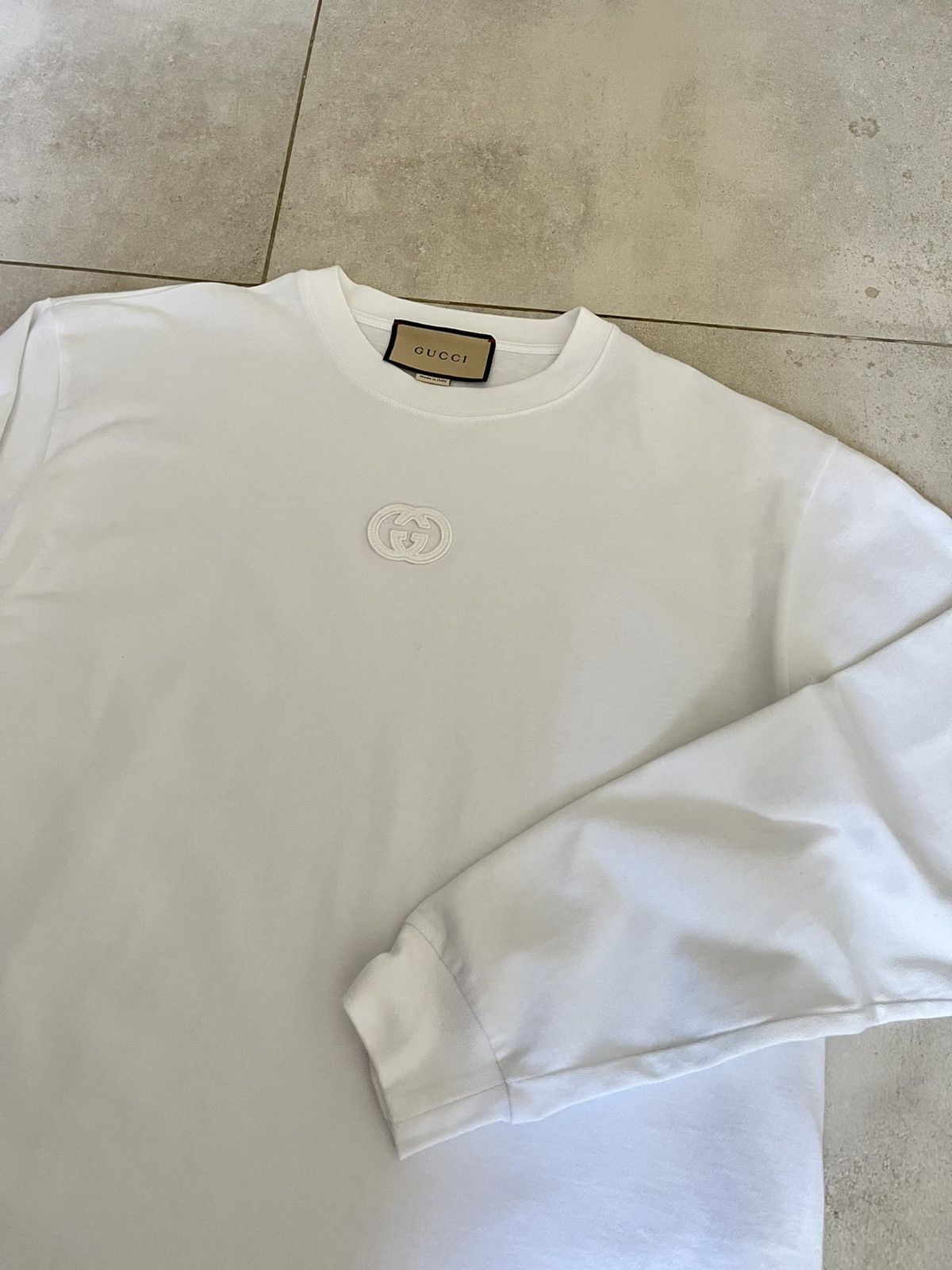 Gucci Gucci interlocking logo longsleeve Size US S / EU 44-46 / 1 - 2 Thumbnail
