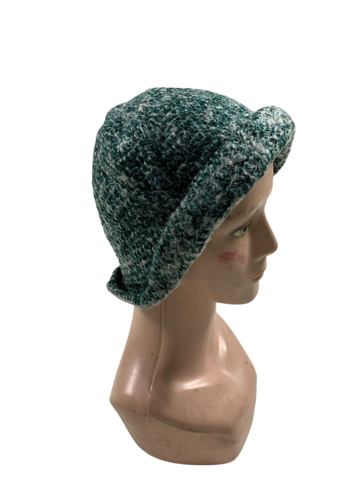 Kapital Crochet knitted handmade beanie hats rare Size ONE SIZE - 3 Thumbnail