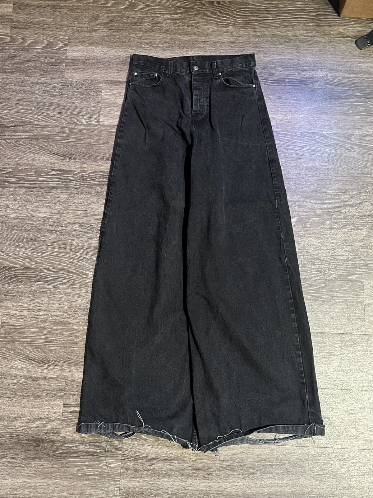 Big Baggy Black Denim Jeans