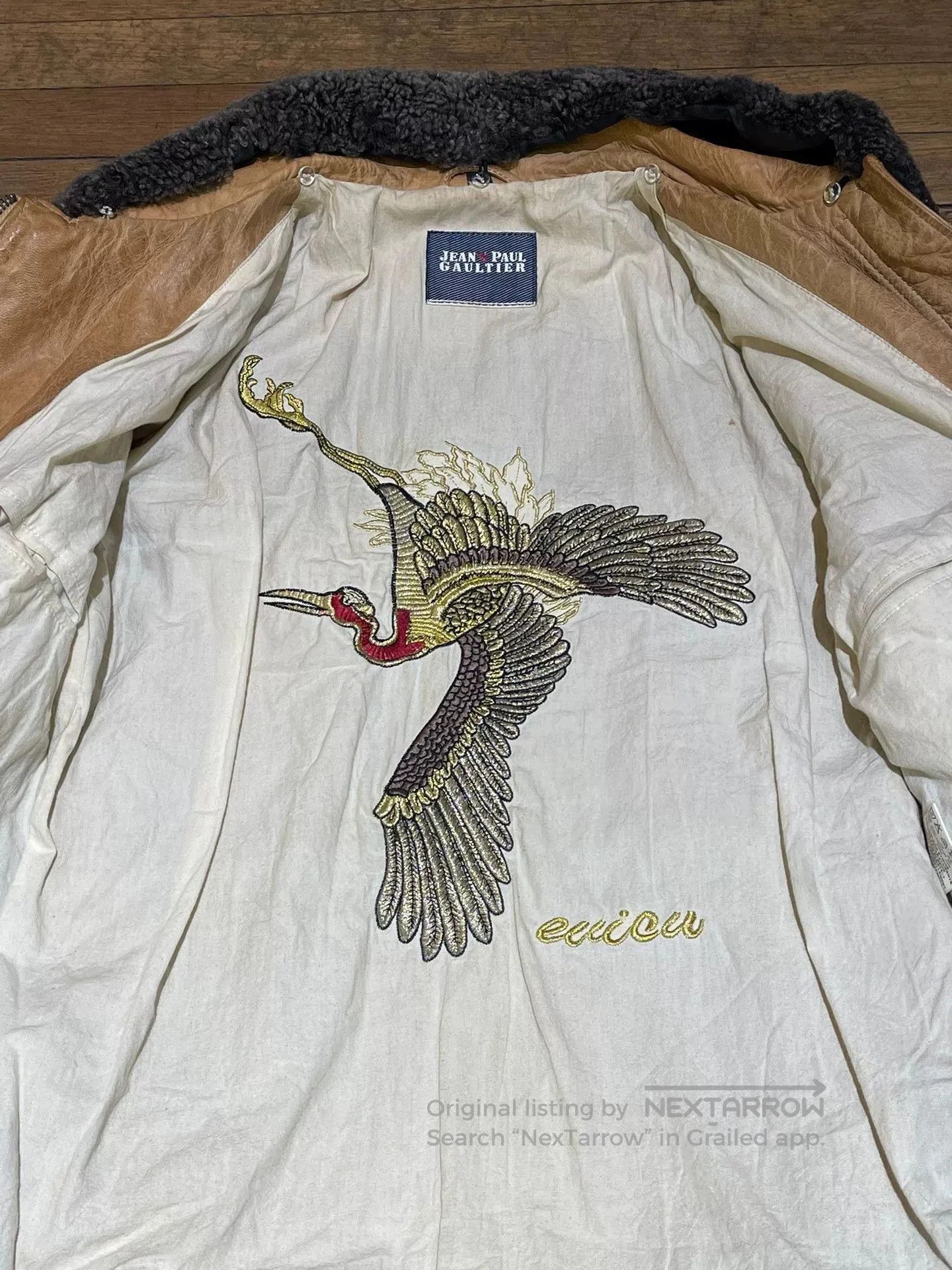 Jean Paul Gaultier Jean Paul GAULTIER Air Force Leather Jacket. Size US M / EU 48-50 / 2 - 6 Thumbnail