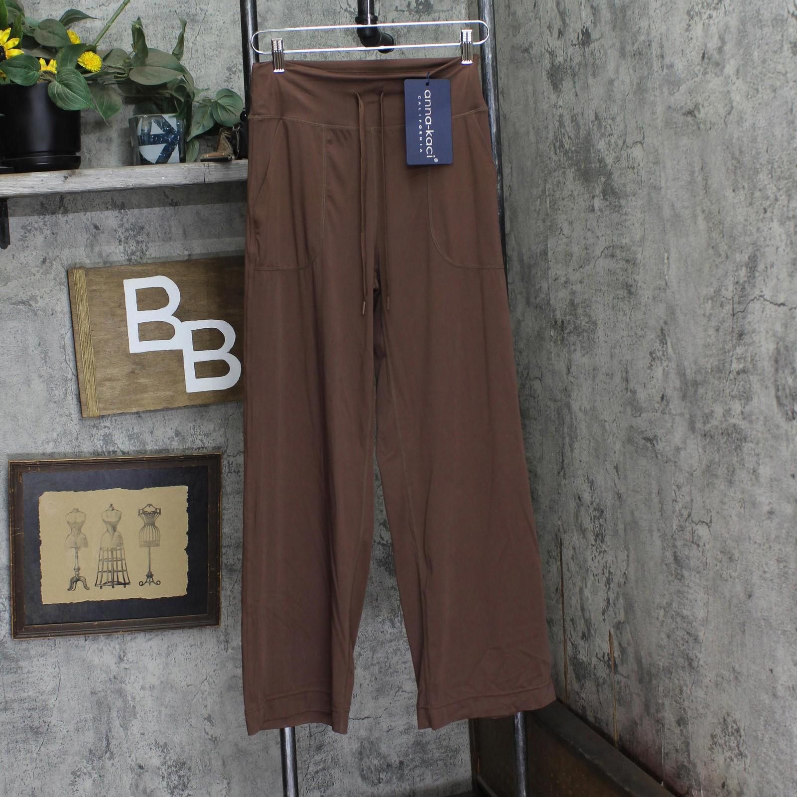 Other Nwt Anne-kaci Womens Knit Flare Leg Drawstring Pants Brown M Size 32" / US 10 / IT 46 - 1 Thumbnail