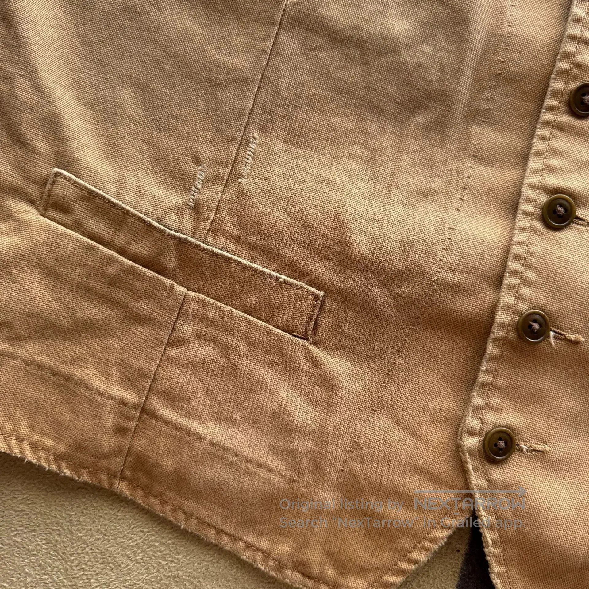 Denim & Supply Ralph Lauren Ralph Lauren Denim Supply Work Vest. Size US XL / EU 56 / 4 - 5 Thumbnail