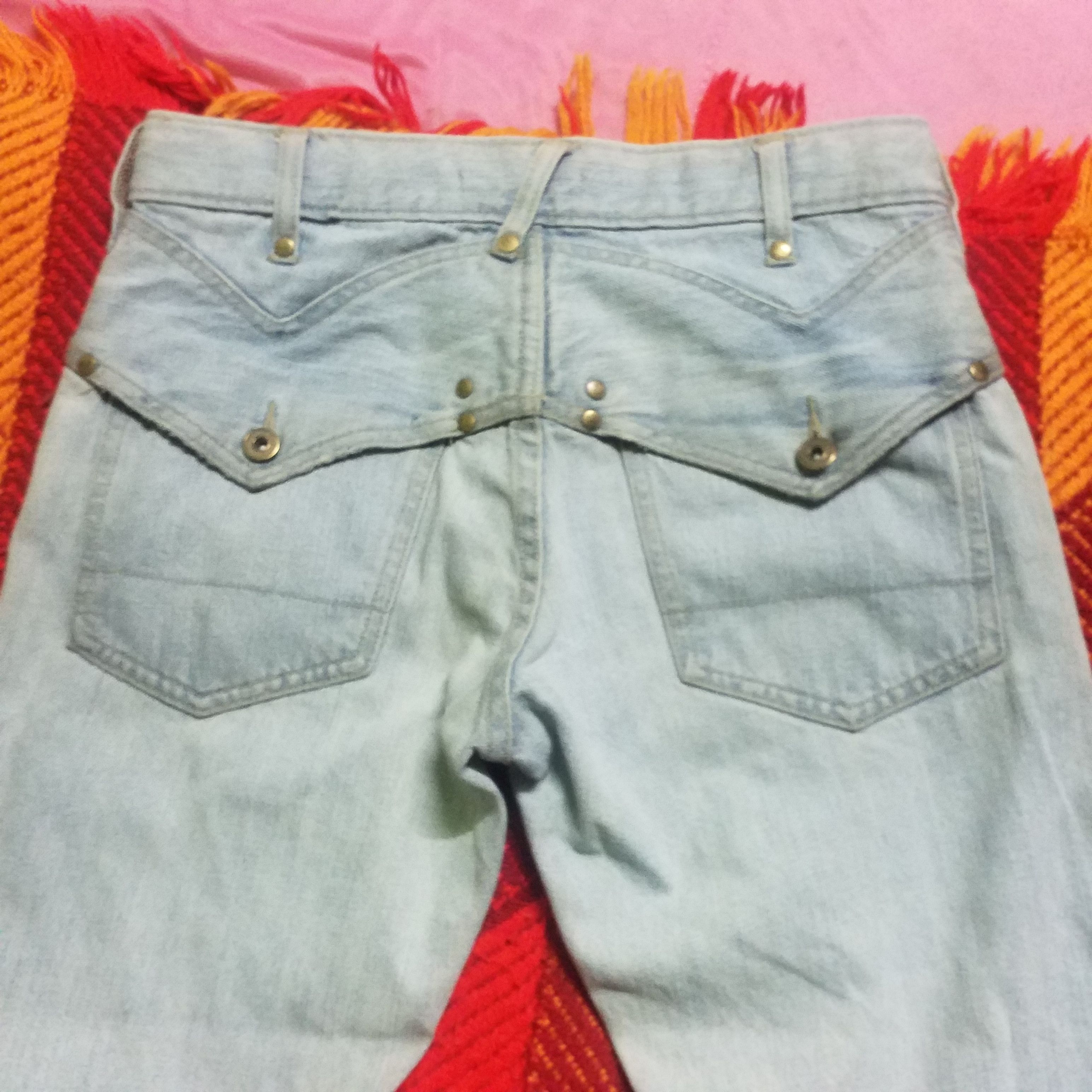 Japanese Brand JEANS JAPAN RARE DESIGN Size US 30 / EU 46 - 1 Thumbnail