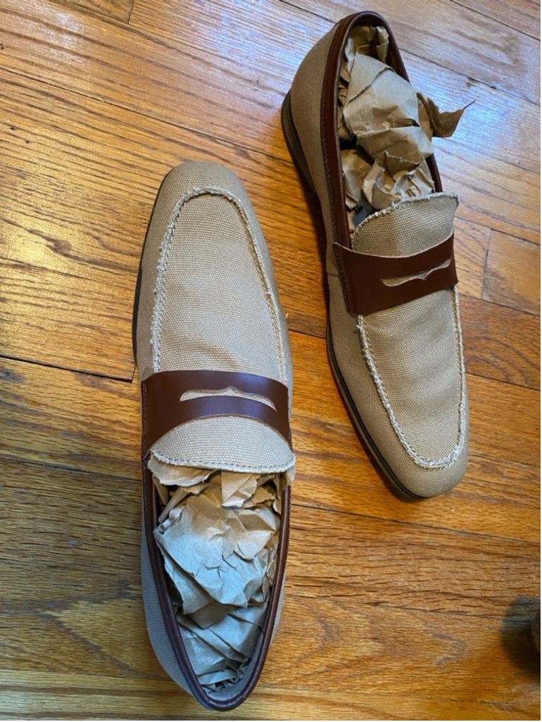 Stacy Adams Stacy Adams Slip-On Loafer Men's Beige Brown Size 8.5 Size US 8.5 / EU 41-42 - 1 Thumbnail