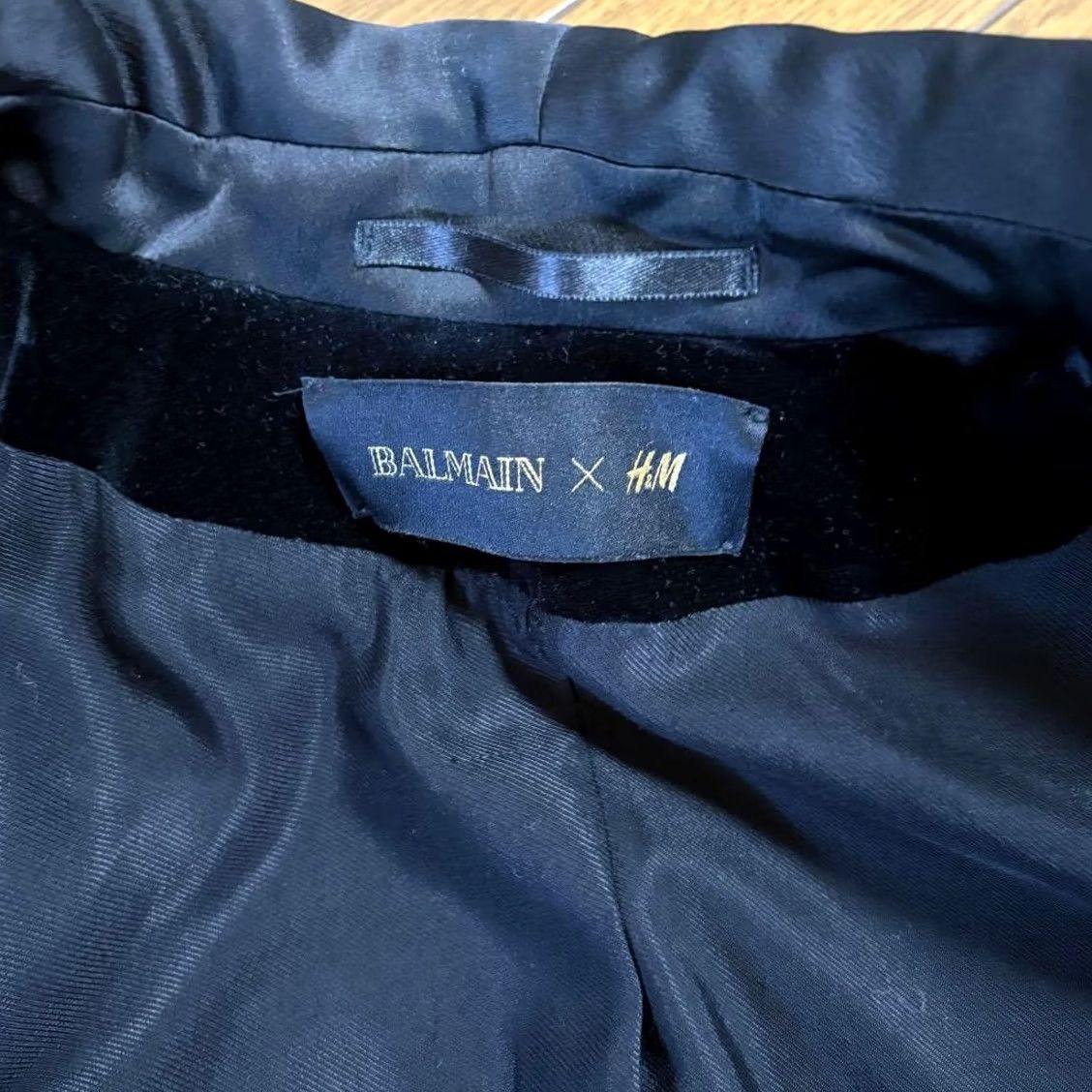 Balmain BALMAIN Blazer Jacket M Black Condition Used Tailored Size 40R - 3 Thumbnail