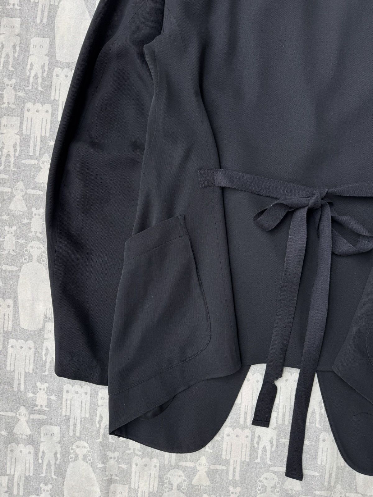 Ann Demeulemeester Ann Demeulemeester SS92 Back Straps Tailored Jacket Size XS / US 0-2 / IT 36-38 - 9 Thumbnail