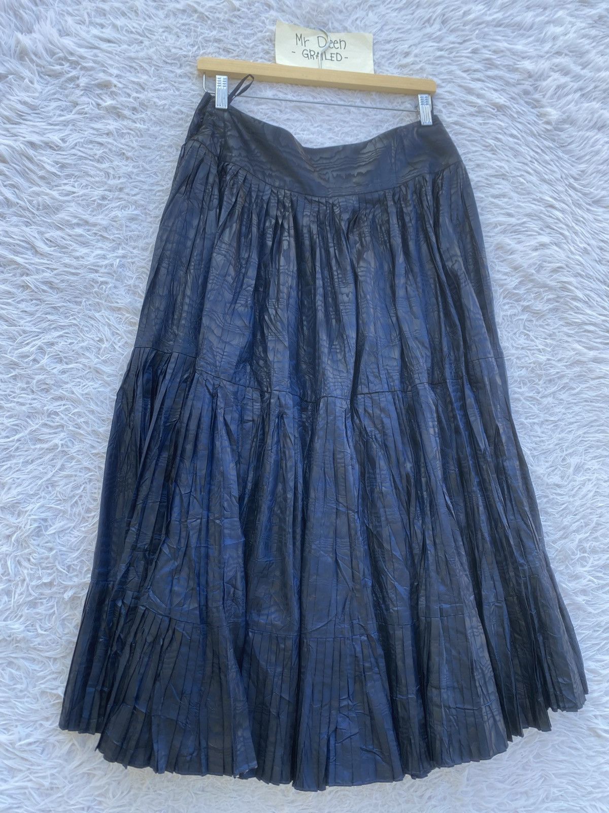 Kenzo Rare KENZO Pleated Midi Skirt Size 29" - 21 Thumbnail