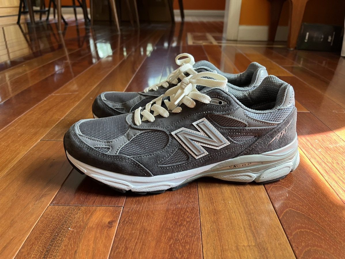 Kith × New Balance × Ronnie Fieg New Balance 990 v3 kith tornado grey Size US 10 / EU 43 - 4 Thumbnail