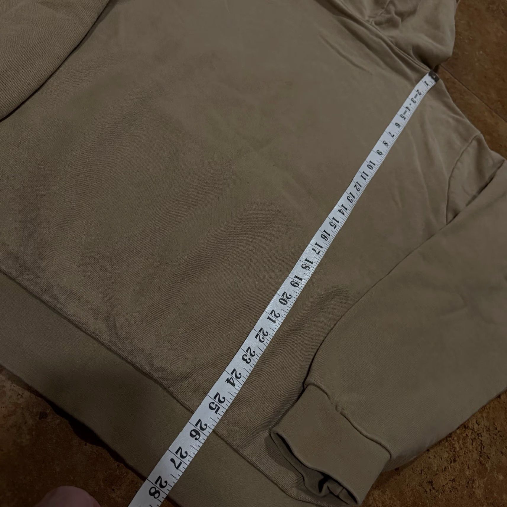 Only NY Only NY Premium Basics Hoodie L Tan Pullover Heavyweight Cotton USA Made Mens Size US L / EU 52-54 / 3 - 8 Thumbnail