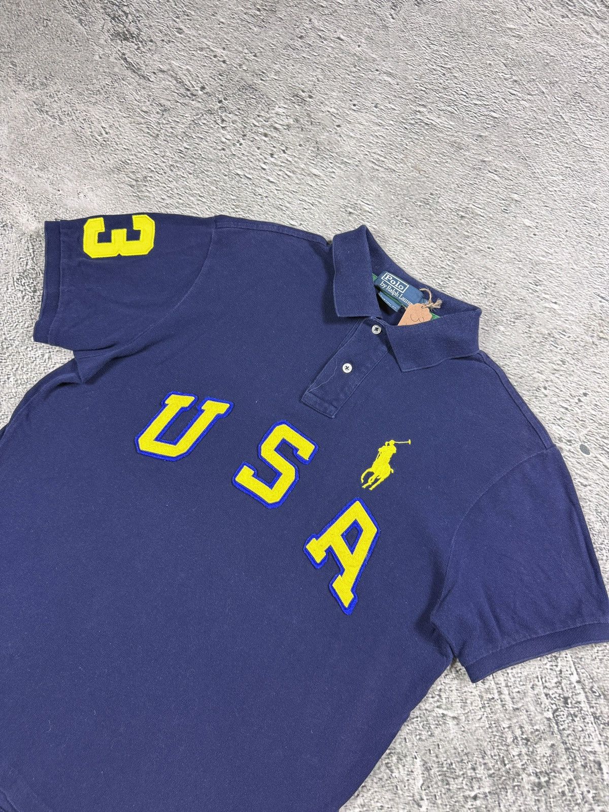 Ralph Lauren Chief Keef Polo Ralph Lauren navy blue USA big pony Size US L / EU 52-54 / 3 - 2 Thumbnail