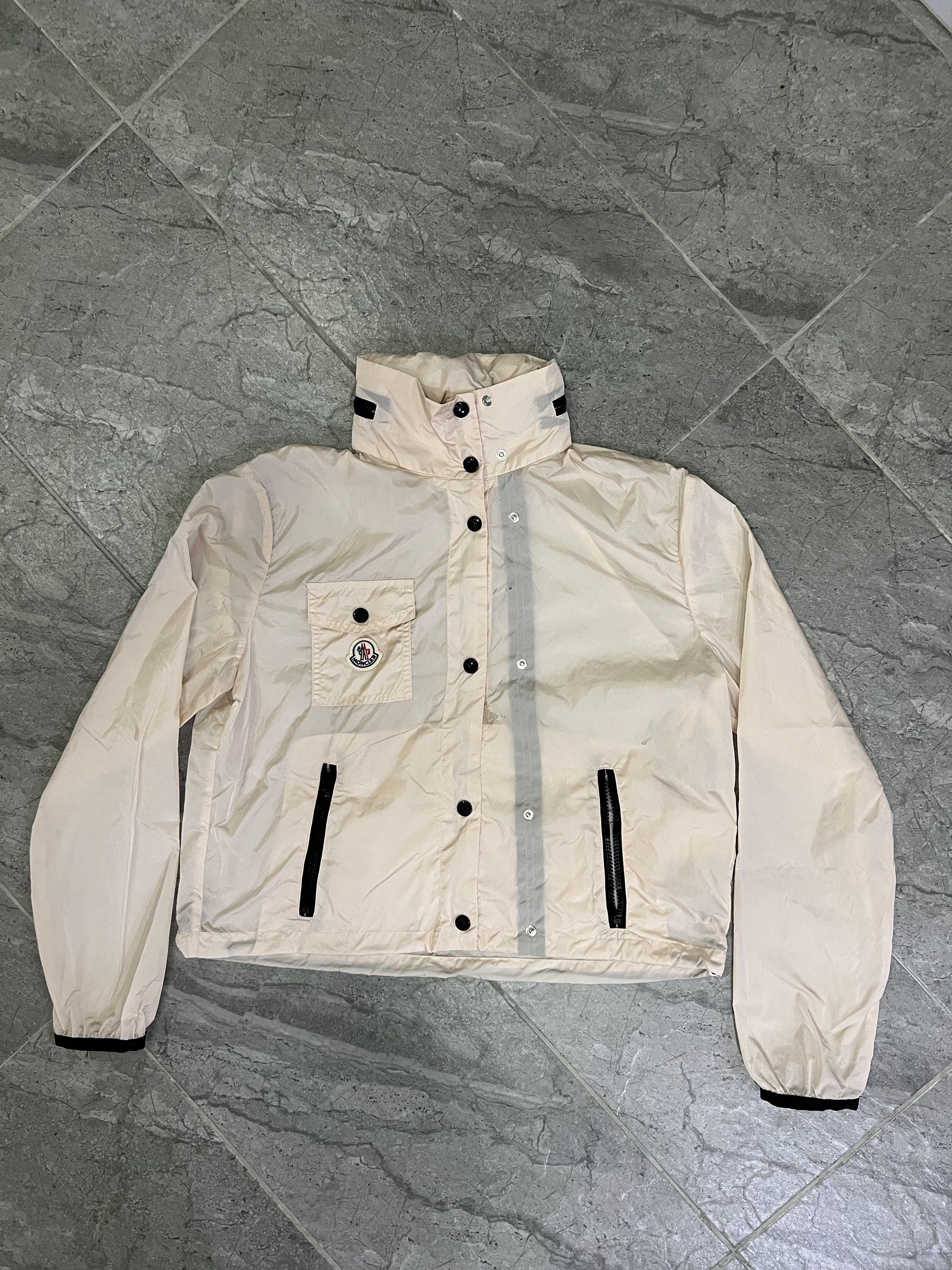 Moncler Moncler Lico gabardine jacket Size S / US 4 / IT 40 - 1 Thumbnail