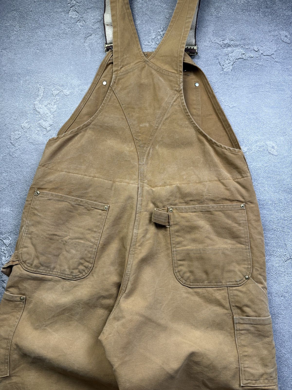 Carhartt VINTAGE Thrashed 80’s Carhartt Overalls Size US 36 / EU 52 - 8 Thumbnail