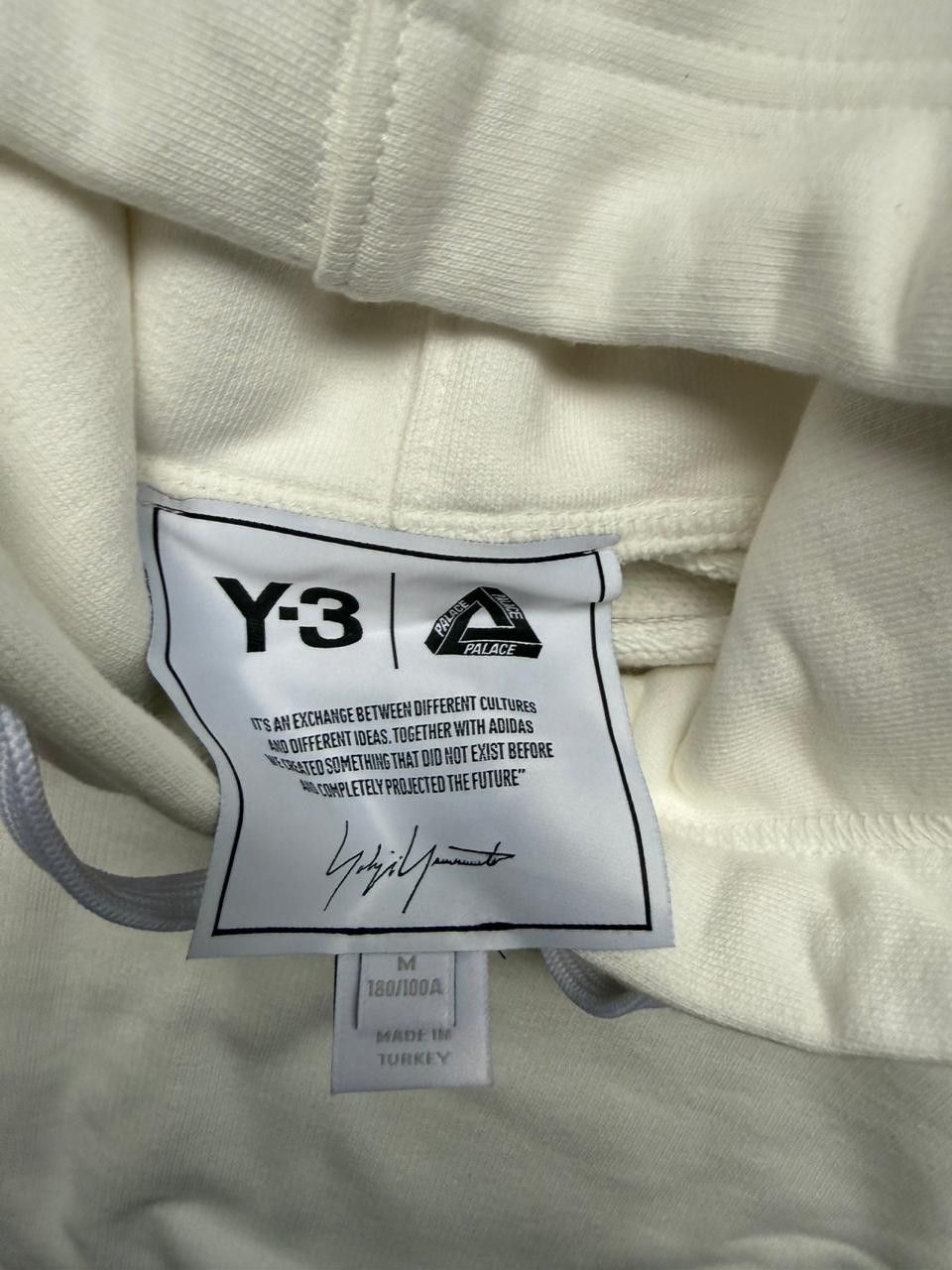 Y-3 CC28 Hoodie in White Size US M / EU 48-50 / 2 - 2 Thumbnail