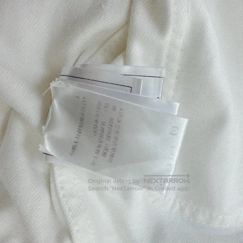 Chanel Chanel White camelia relief denim jacket Size XS / US 0-2 / IT 36-38 - 7 Thumbnail