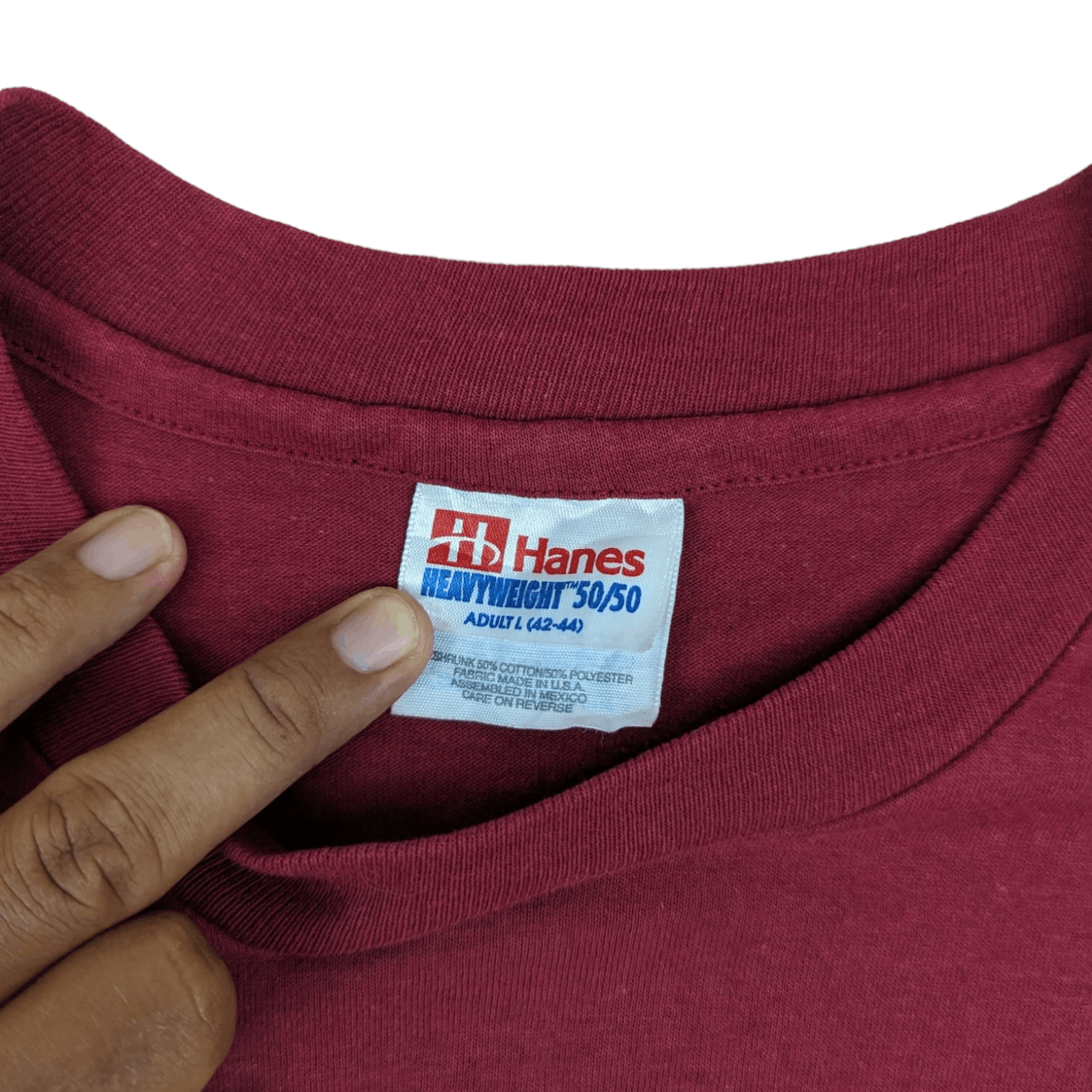 Hanes Vintage 90's NEW MEXICO Ruidoso T Shirt Single Stitches Tee Size US L / EU 52-54 / 3 - 7 Thumbnail