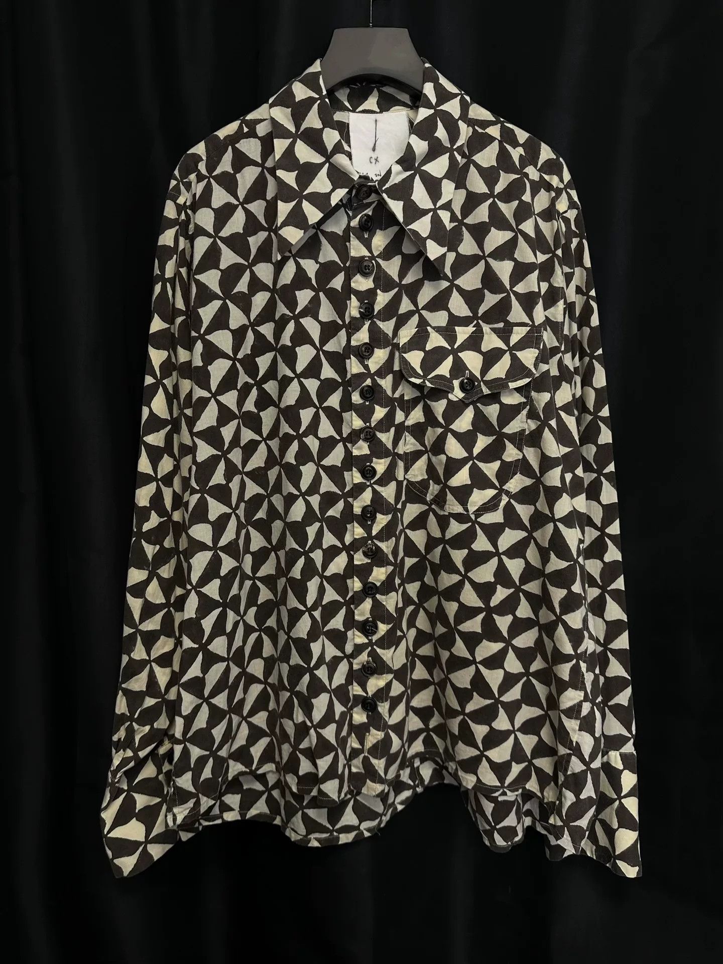 John Alexander Skelton C IX Black Stripe Clink Shirt | Grailed