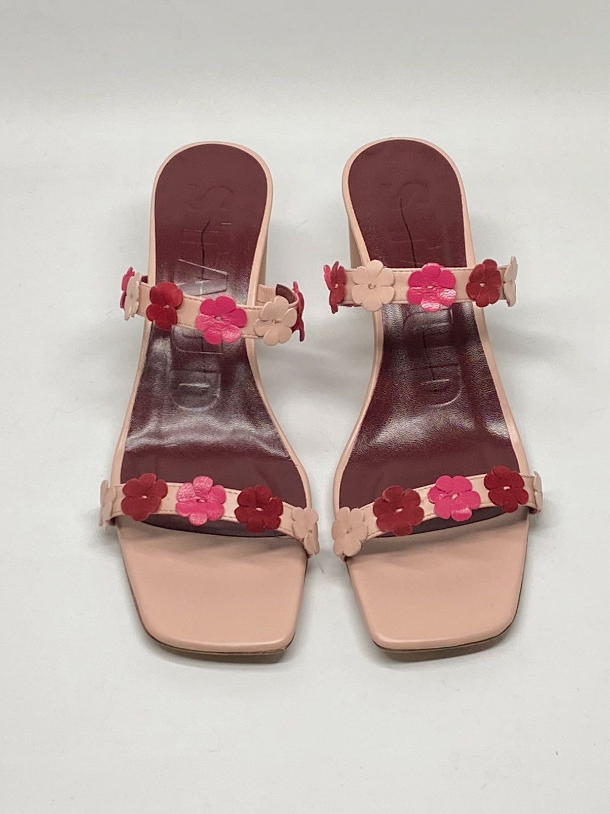 Staud STAUD Floral Leather Sandals size 36.5 Size US 6.5 / IT 36.5 - 2 Thumbnail