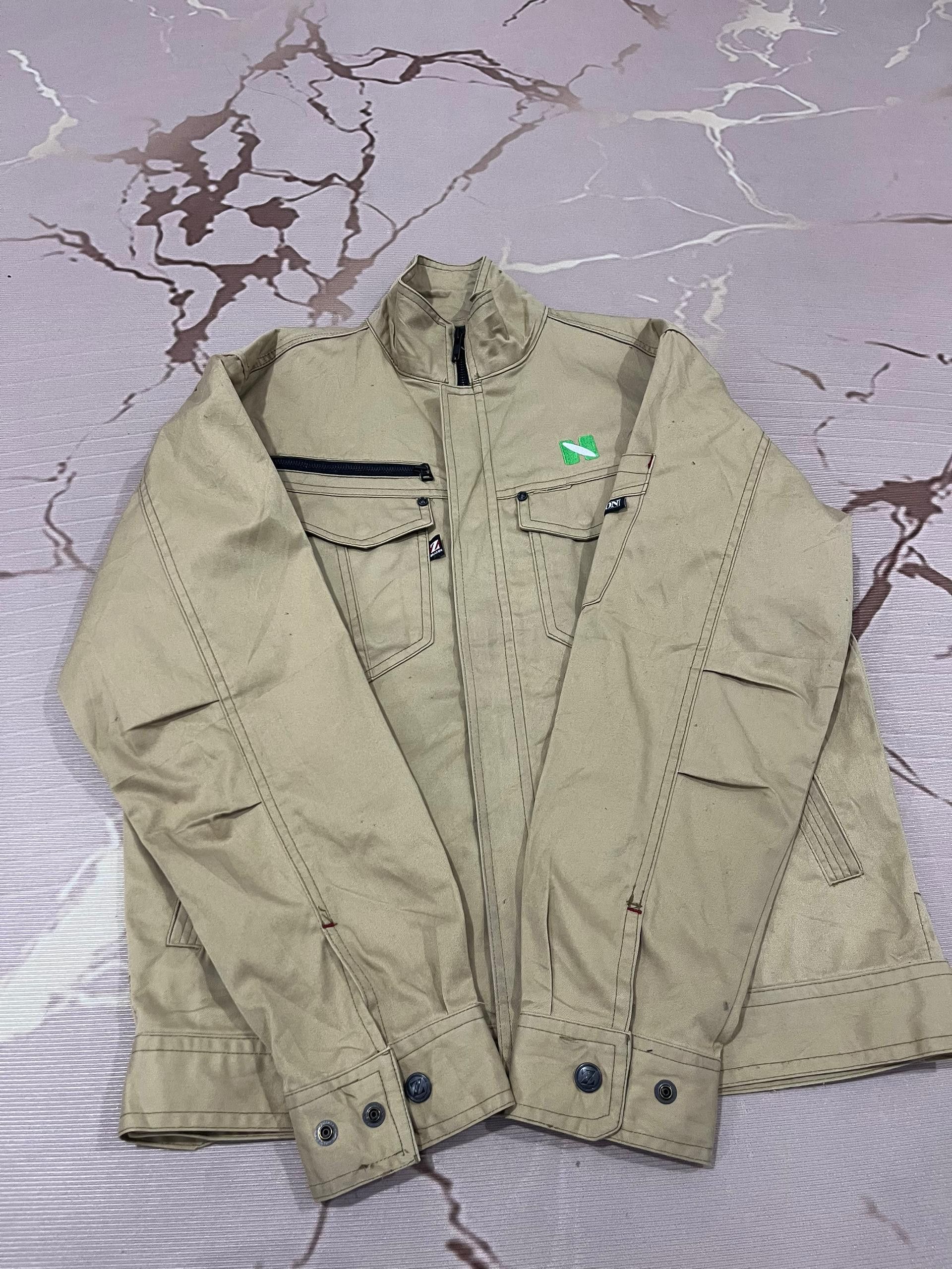 Japanese Brand Z-Dragon Casual Work Style Utility Jacket Khaki Size US M / EU 48-50 / 2 - 8 Thumbnail