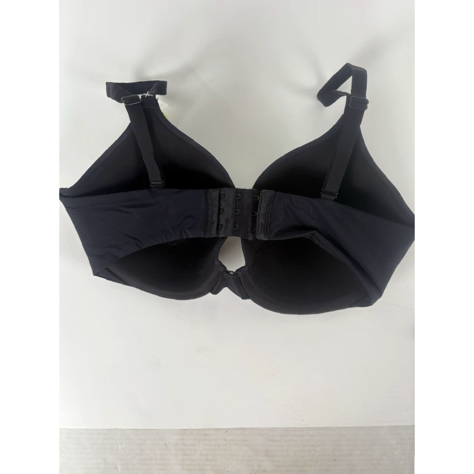 Hanes Hanes Lightly Padded T-Shirt Bra Womens 38DD Black Opaque Underwire Size ONE SIZE - 2 Thumbnail