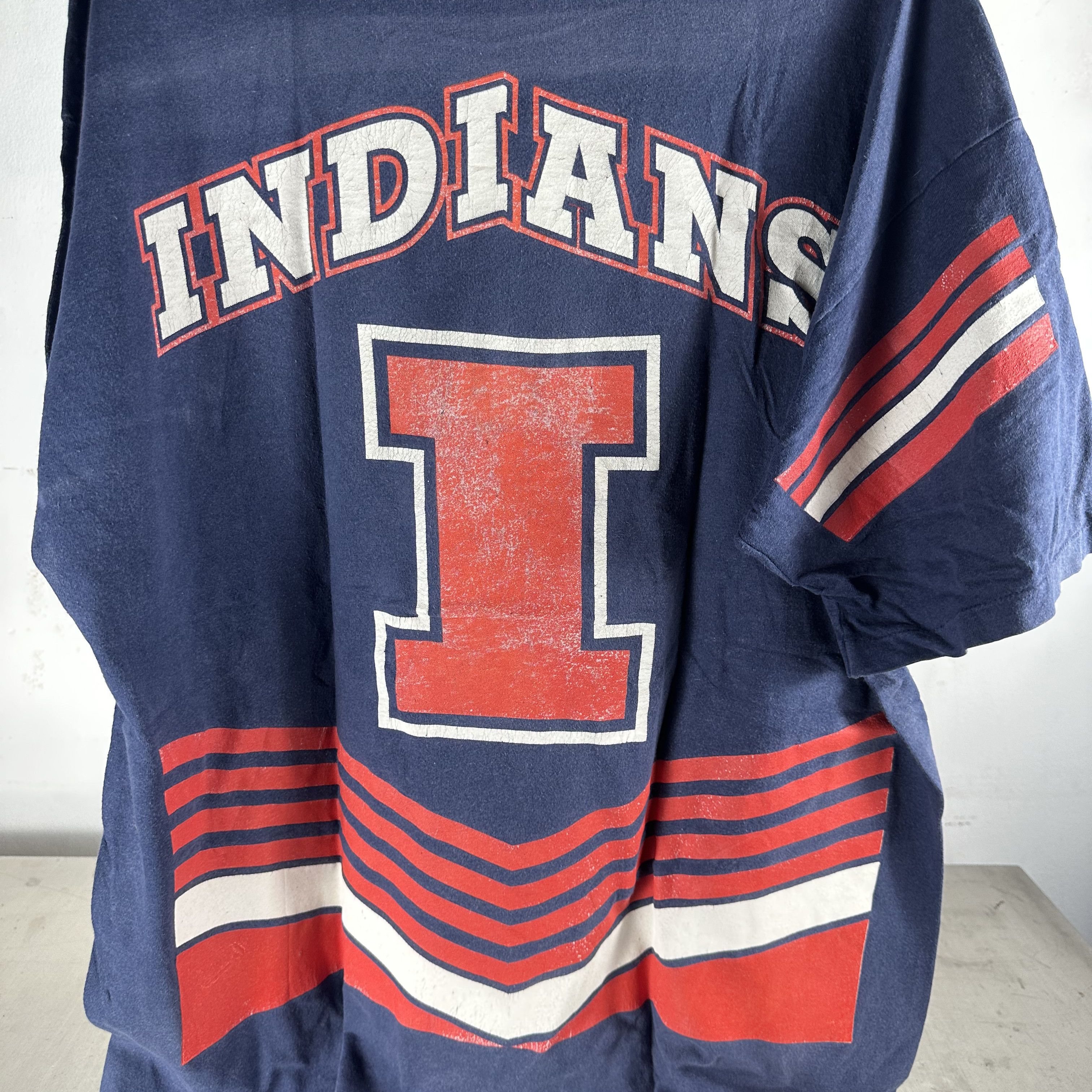 Vintage 1995 Cleveland Indians MLB All Over Print AOP T-shirt Size US XXL / EU 58 / 5 - 4 Thumbnail