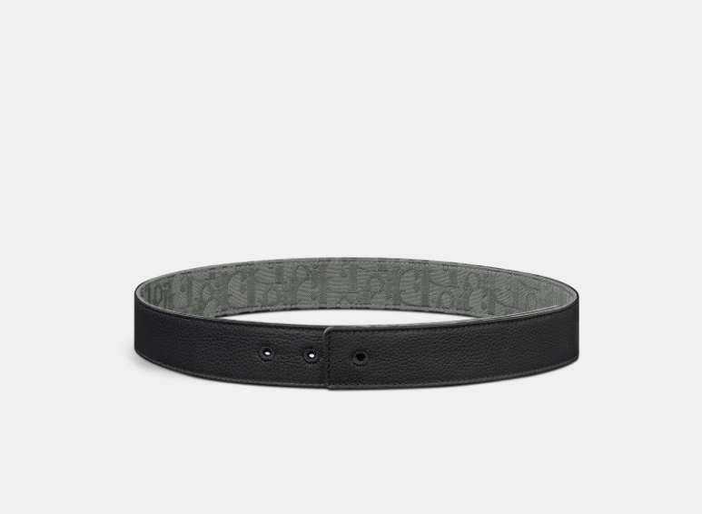 Dior o1w1db10426 1ADBA2 Size : OS / Reversible Belt in Gray Size ONE SIZE - 3 Thumbnail