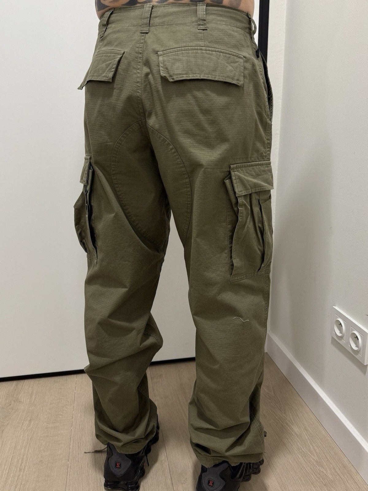 Nike Nike SB Mens Cargo Military Army Pants Skateboard Baggy Size US 30 / EU 46 - 6 Thumbnail