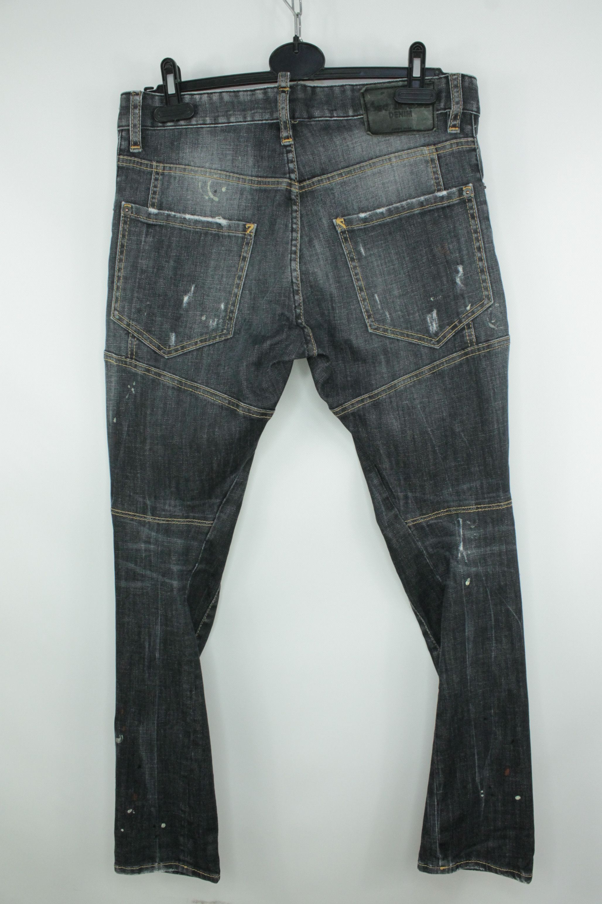 Dsquared2 Dsquared2 Tidy Biker Distressed Denim Skinny Jeans Men's Size US 30 / EU 46 - 8 Thumbnail