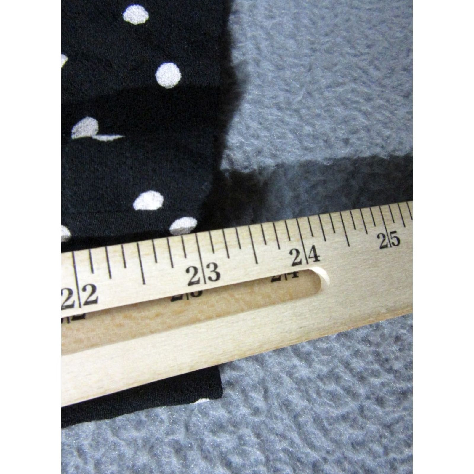 Madewell Madewell Jumpsuit Womens Black Polka Dot Viscose Square Neck Tank Wide Leg 00 Size 24" / US 00 / IT 34 - 3 Thumbnail