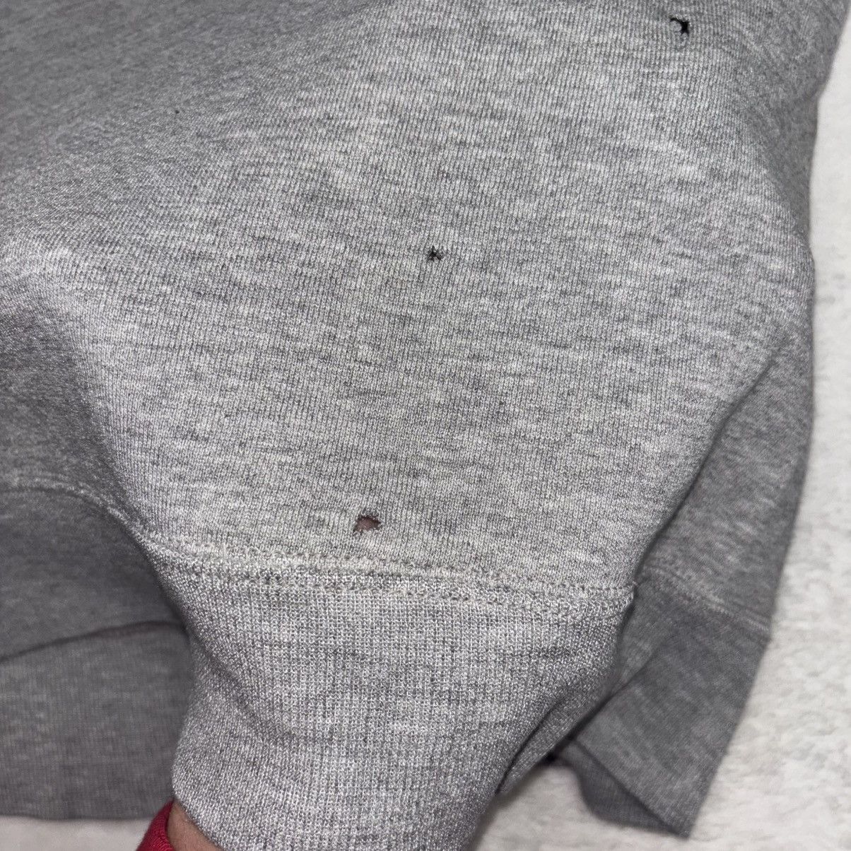 Russell Athletic Vintage Blank Crewneck Medium Russell 90s Distressed Grey Size US M / EU 48-50 / 2 - 5 Thumbnail