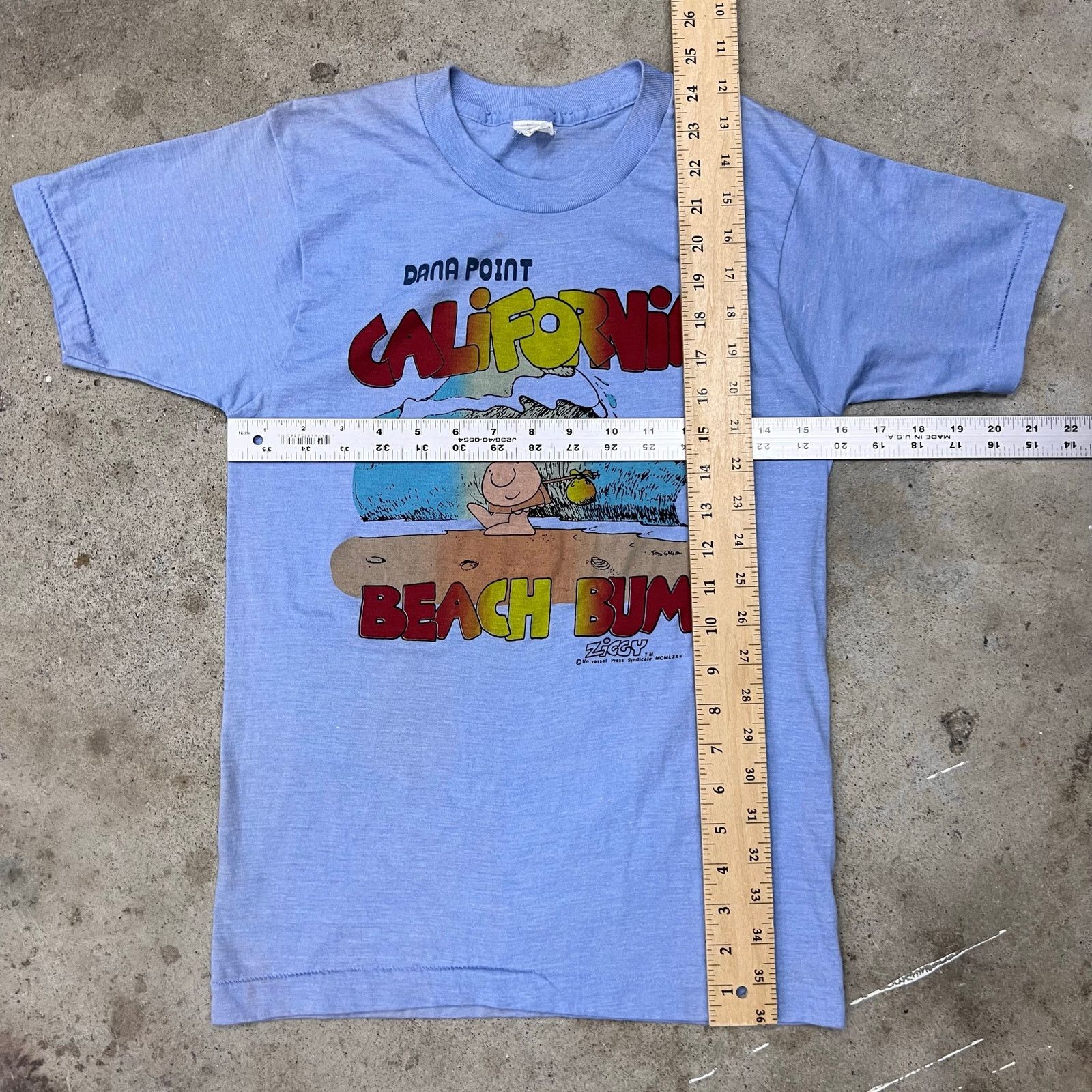Vintage Vintage 1975 Ziggy California Beach Bum T Shirt Spring Break Size US S / EU 44-46 / 1 - 15 Thumbnail