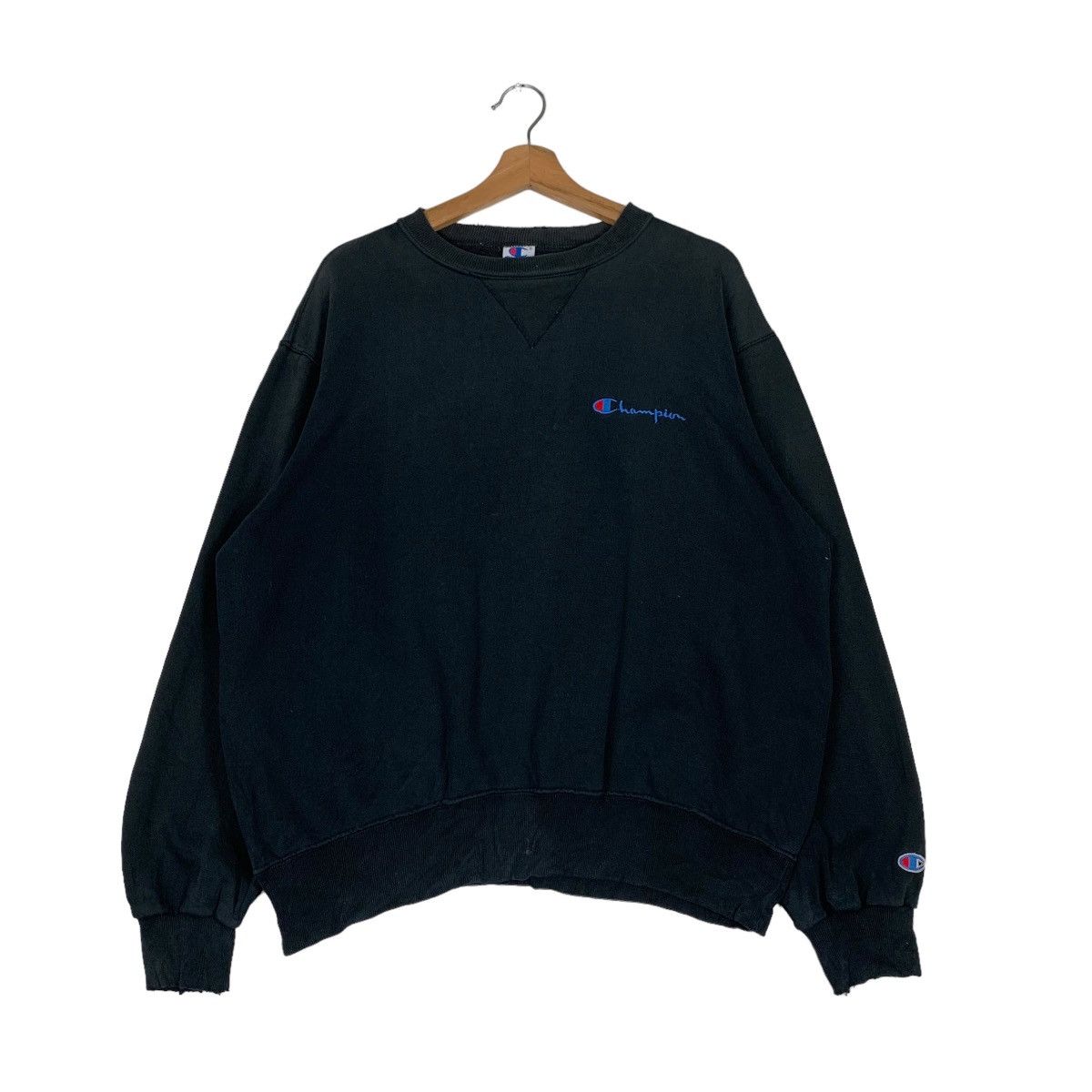 CHAMPION Embroidery Small Logo Sweatshirts #0740-C34