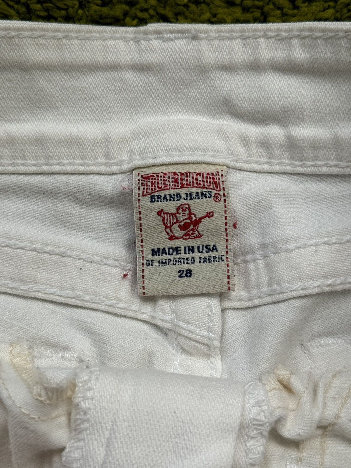 True Religion × Vintage 🇺🇸 True Religion Y2K vintage jeans denim made in USA Size 28" / US 6 / IT 42 - 7 Thumbnail